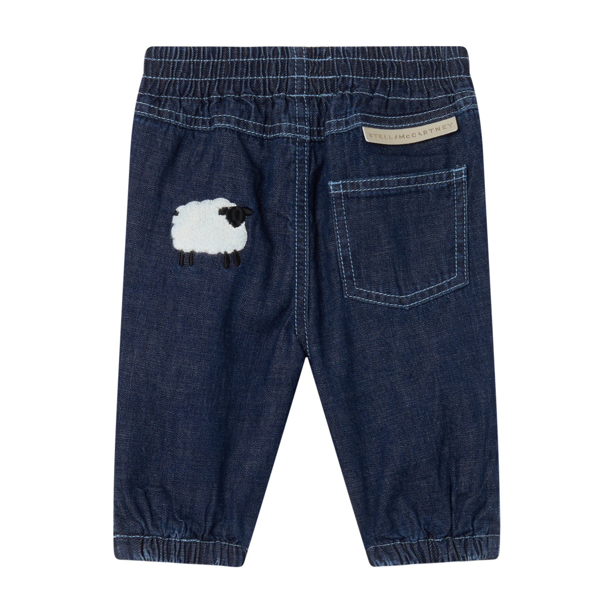 Baby Boys & Girls Blue Denim Trousers