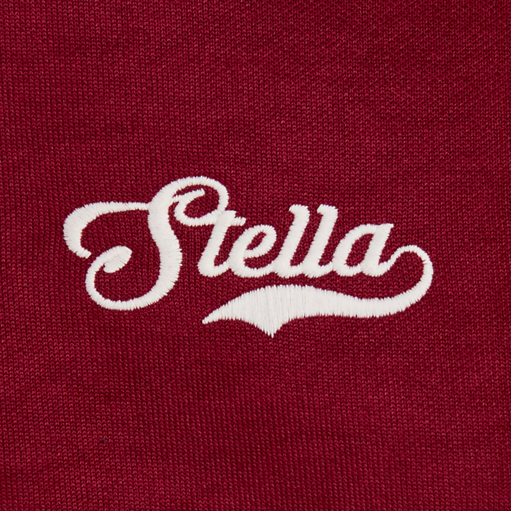 Girls Dark Red Half-zip Sweatshirt