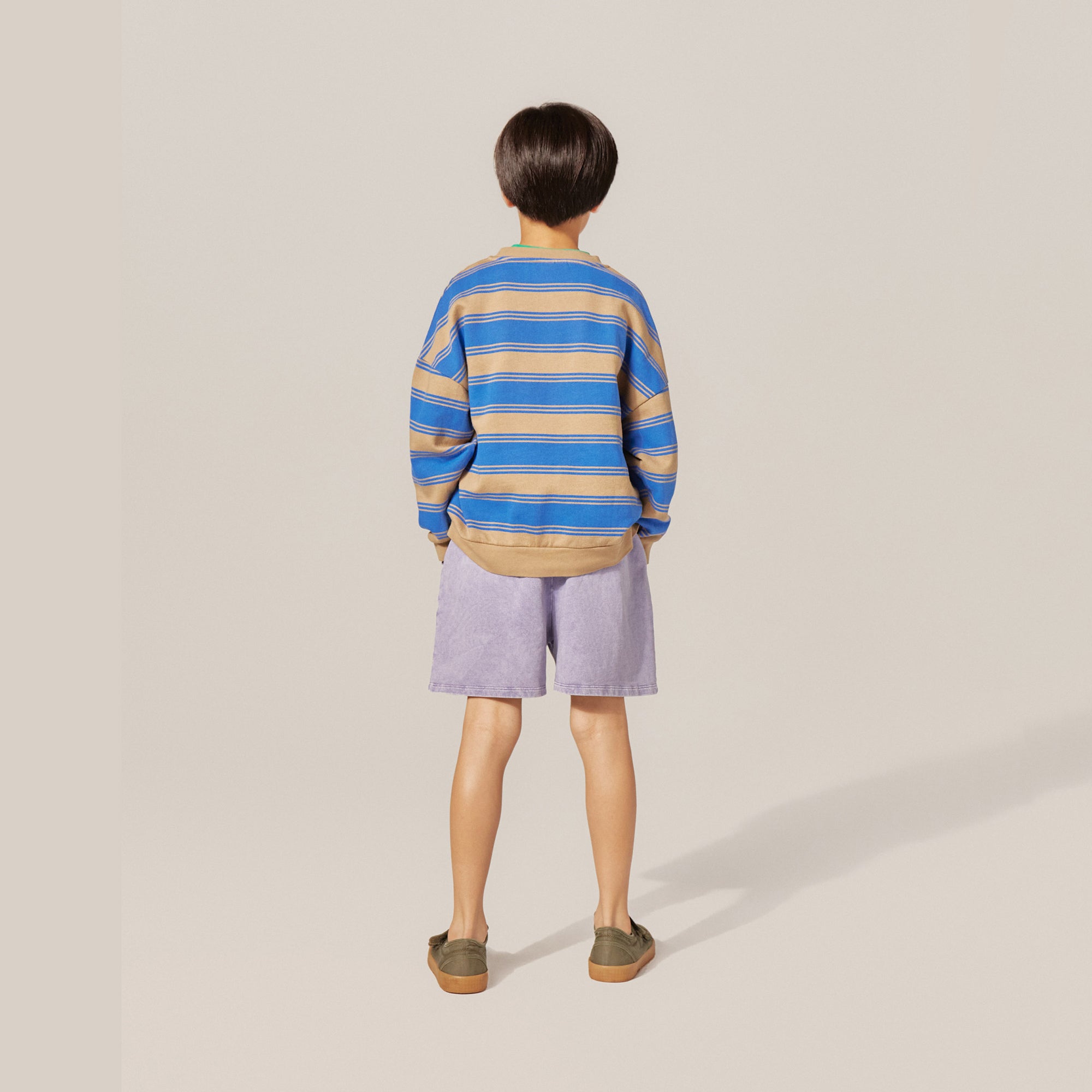 Boys & Girls Blue Cotton Shorts