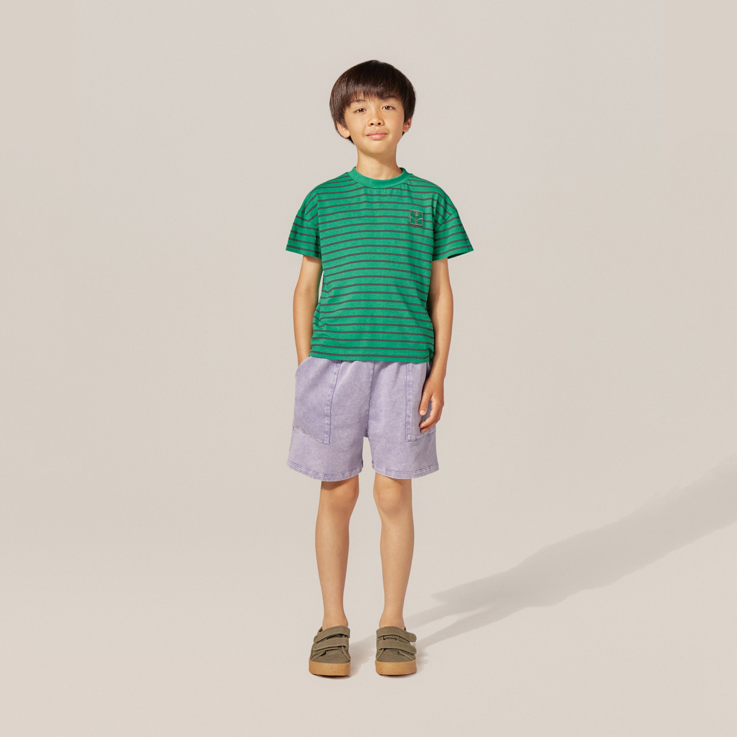 Boys & Girls Blue Cotton Shorts