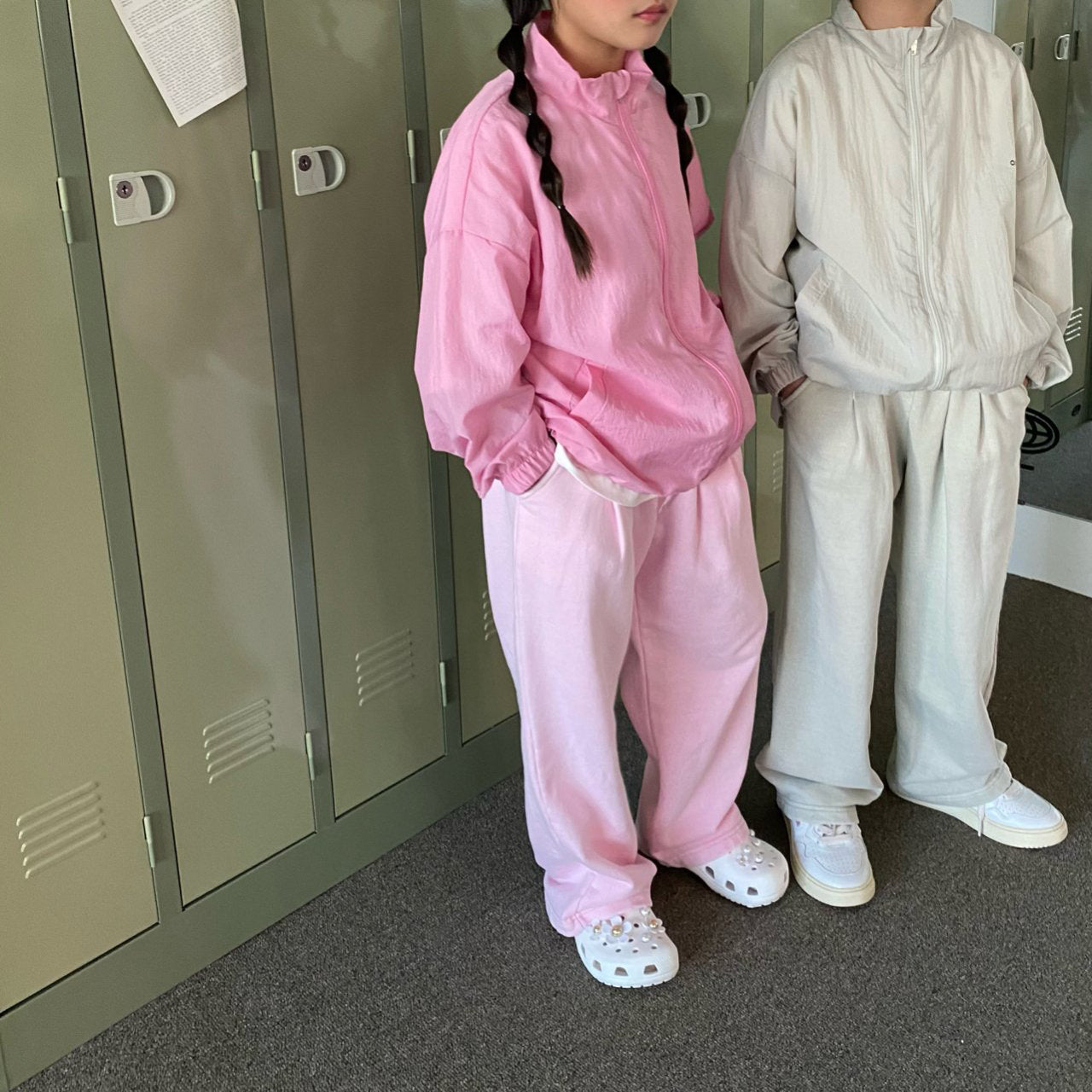 Boys & Girls Pink Zip-Up Jacket