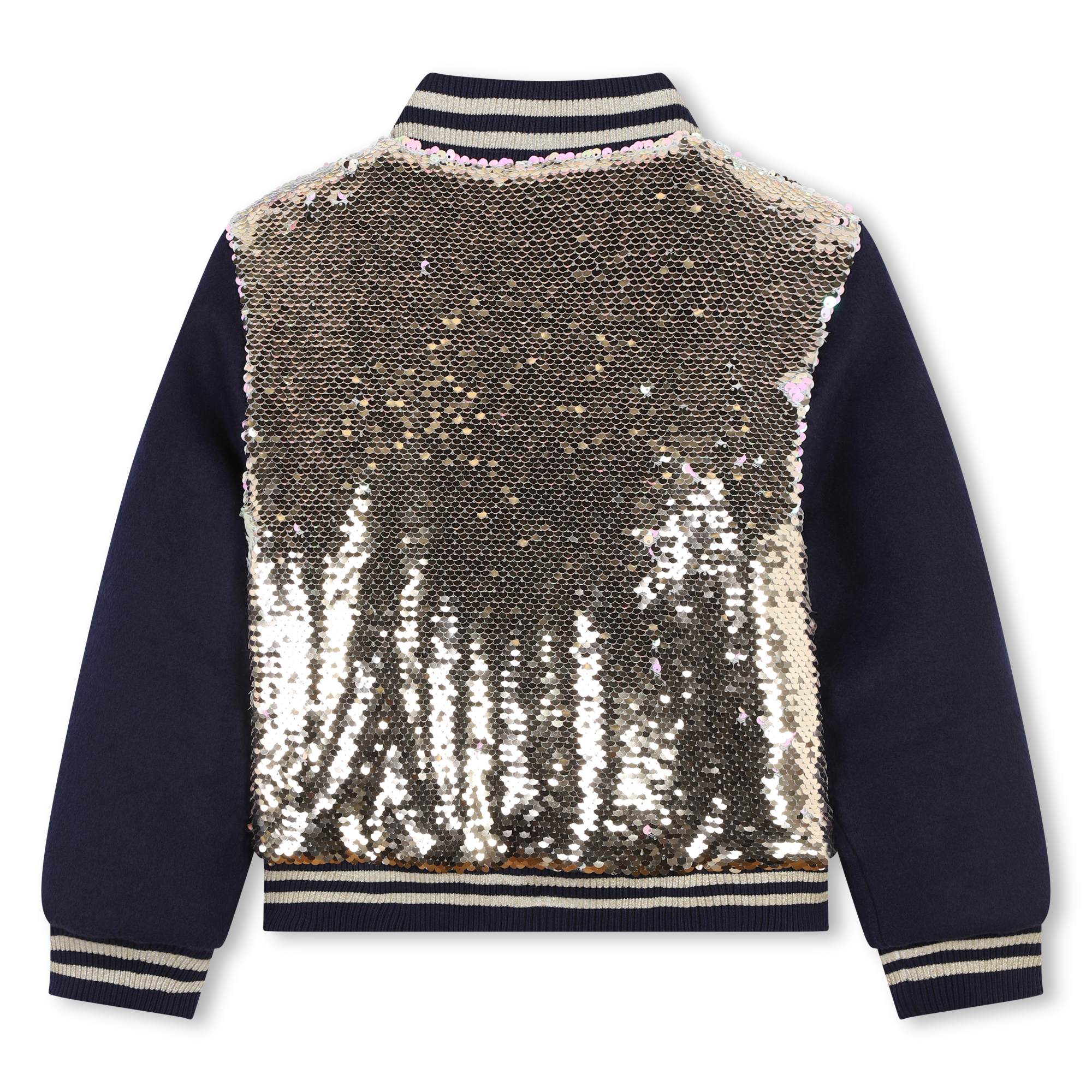 Girls Gold Sequin Jacket