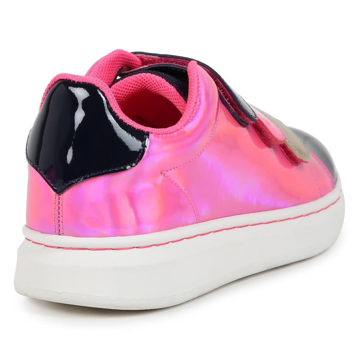 Girls Pink Velcro Shoes