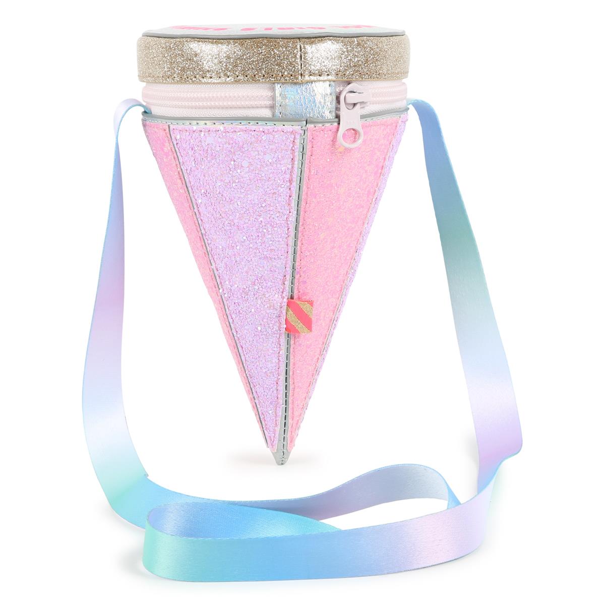 Girls Multicolor Diamond Bag(7x15x4.5cm)