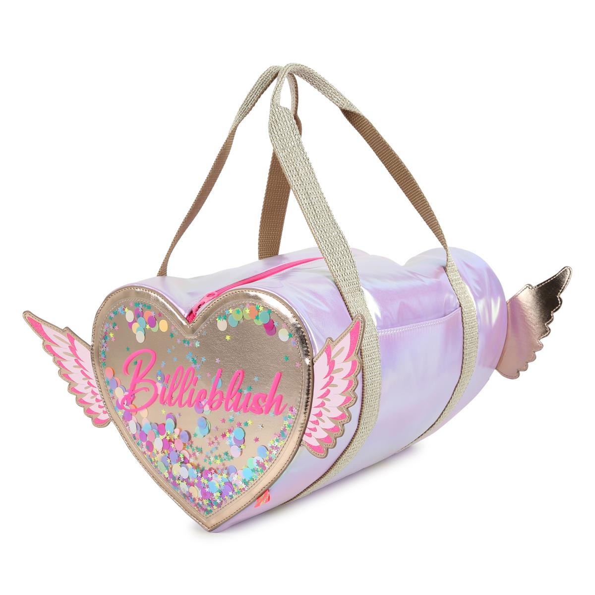 Girls Dark Blue Heart Bag(33x24,5x20,5cm)