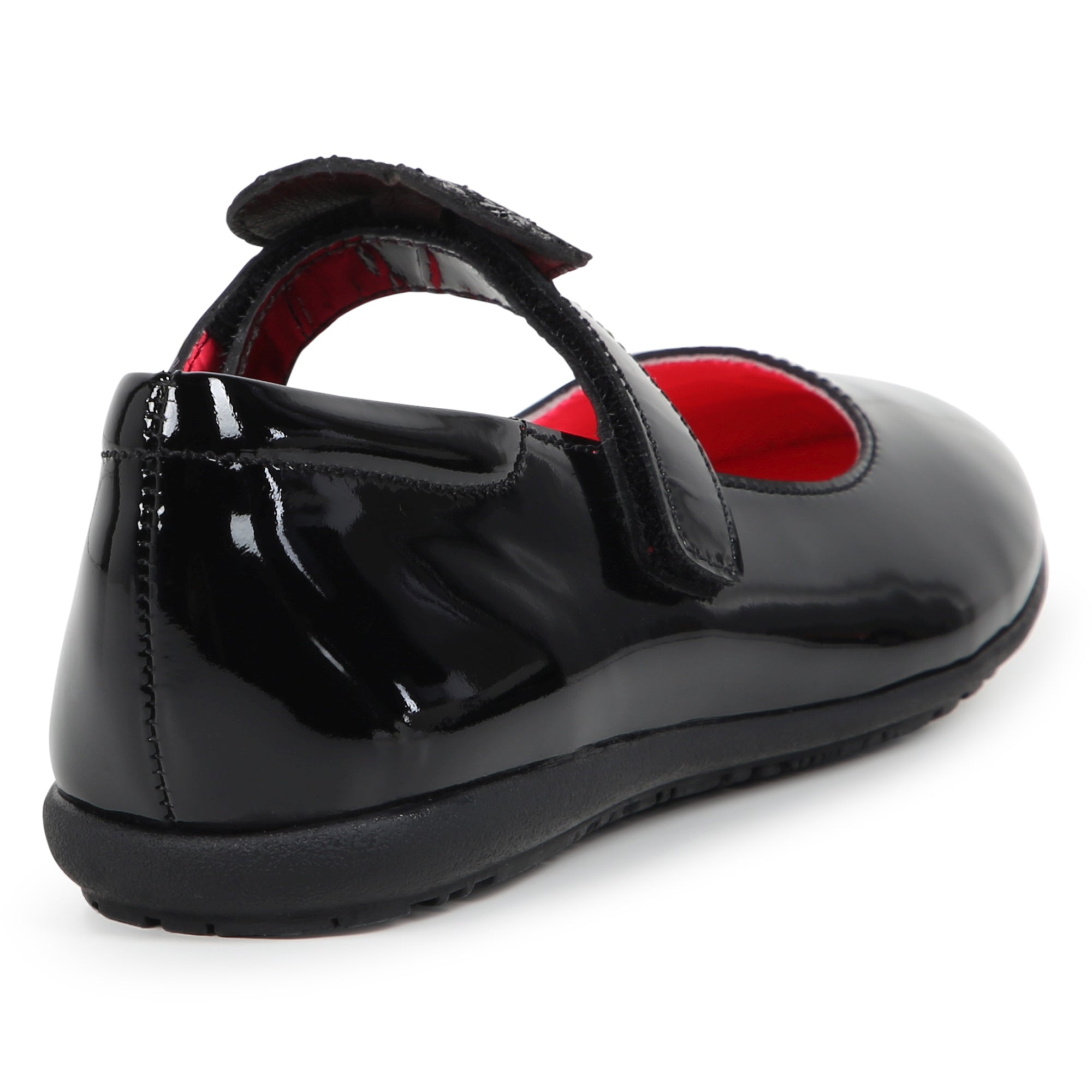 Girls Black Flat Shoes