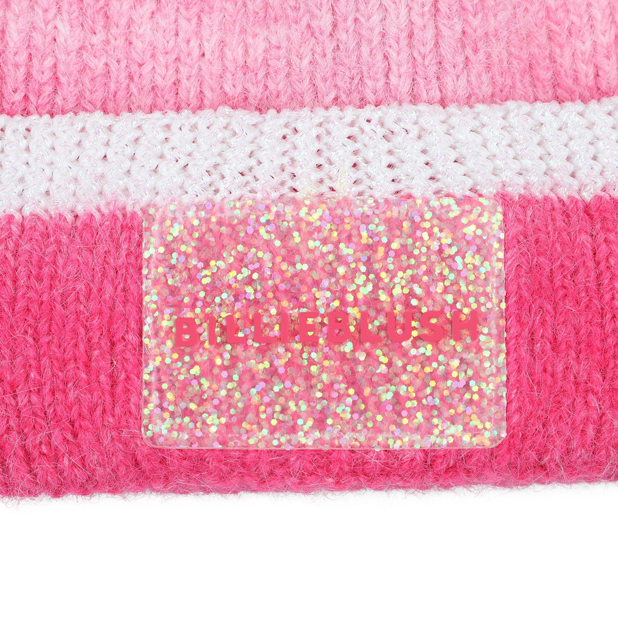 Girls Pink Knit Hat