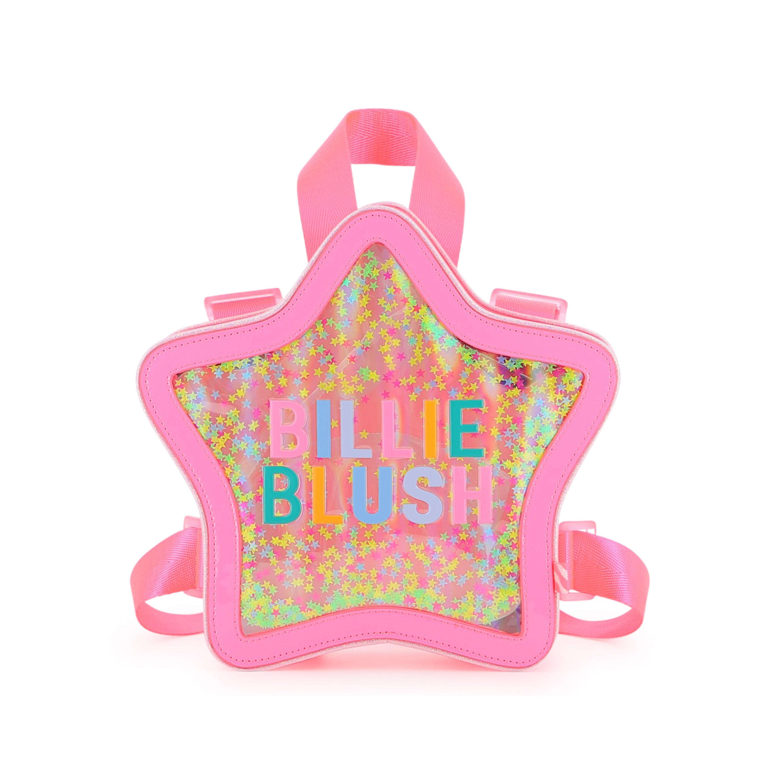 Girls Pink Logo Star Shoulder Bag(23 x 24 x 6cm)