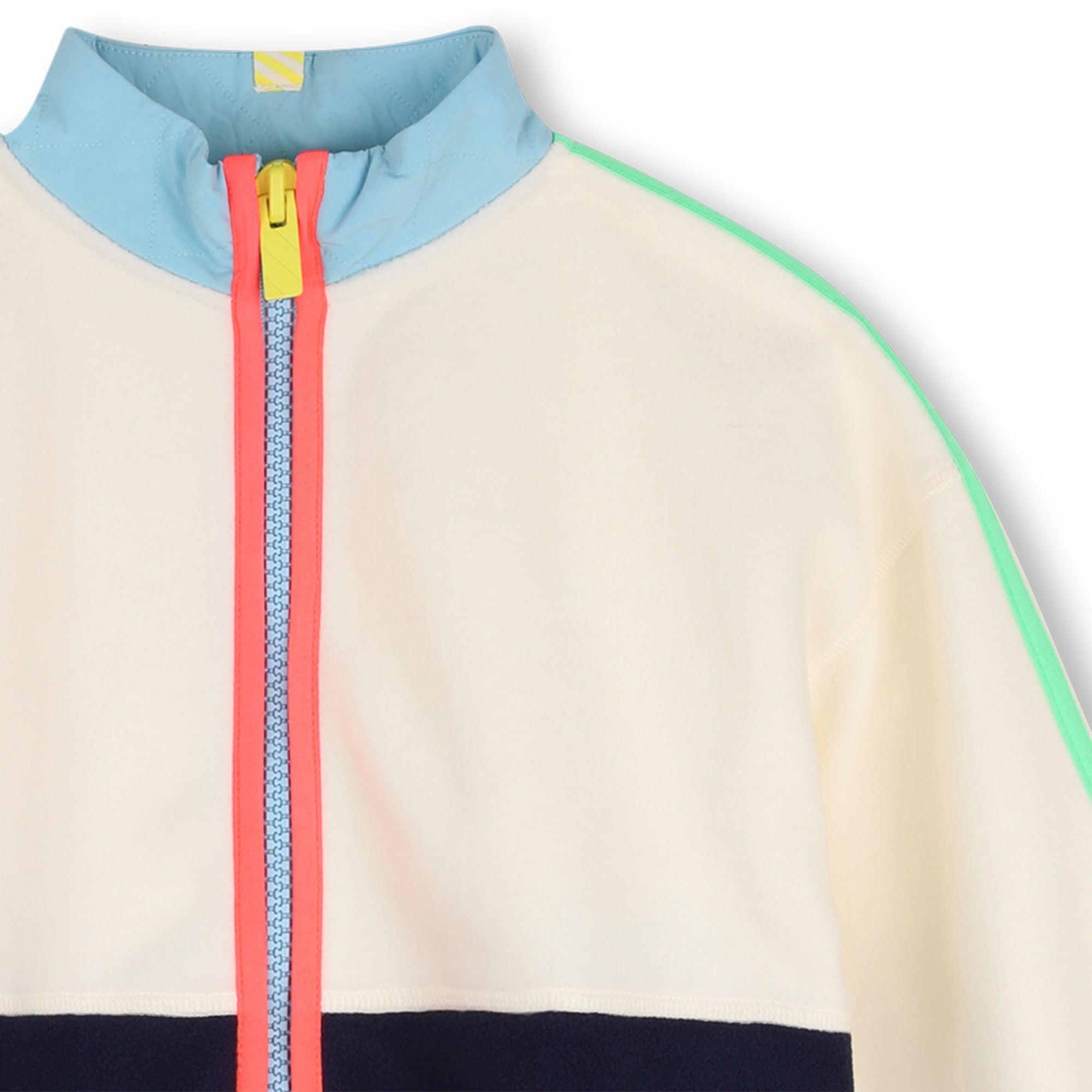 Boys & Girls White Fleece Jacket