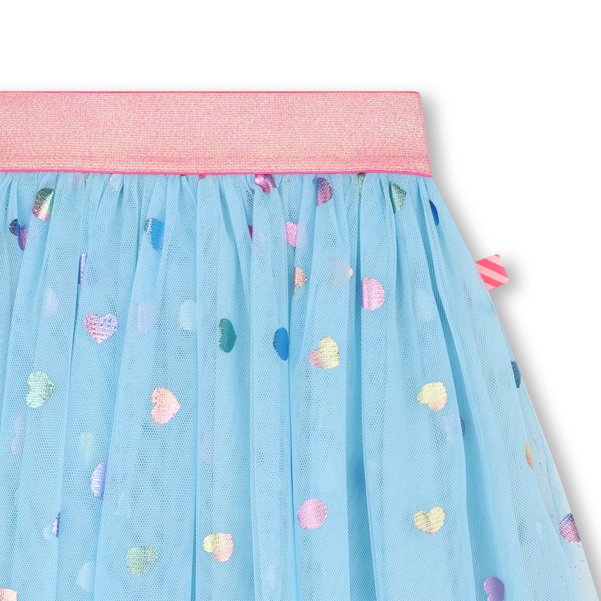 Girls Light Blue Tulle Skirt