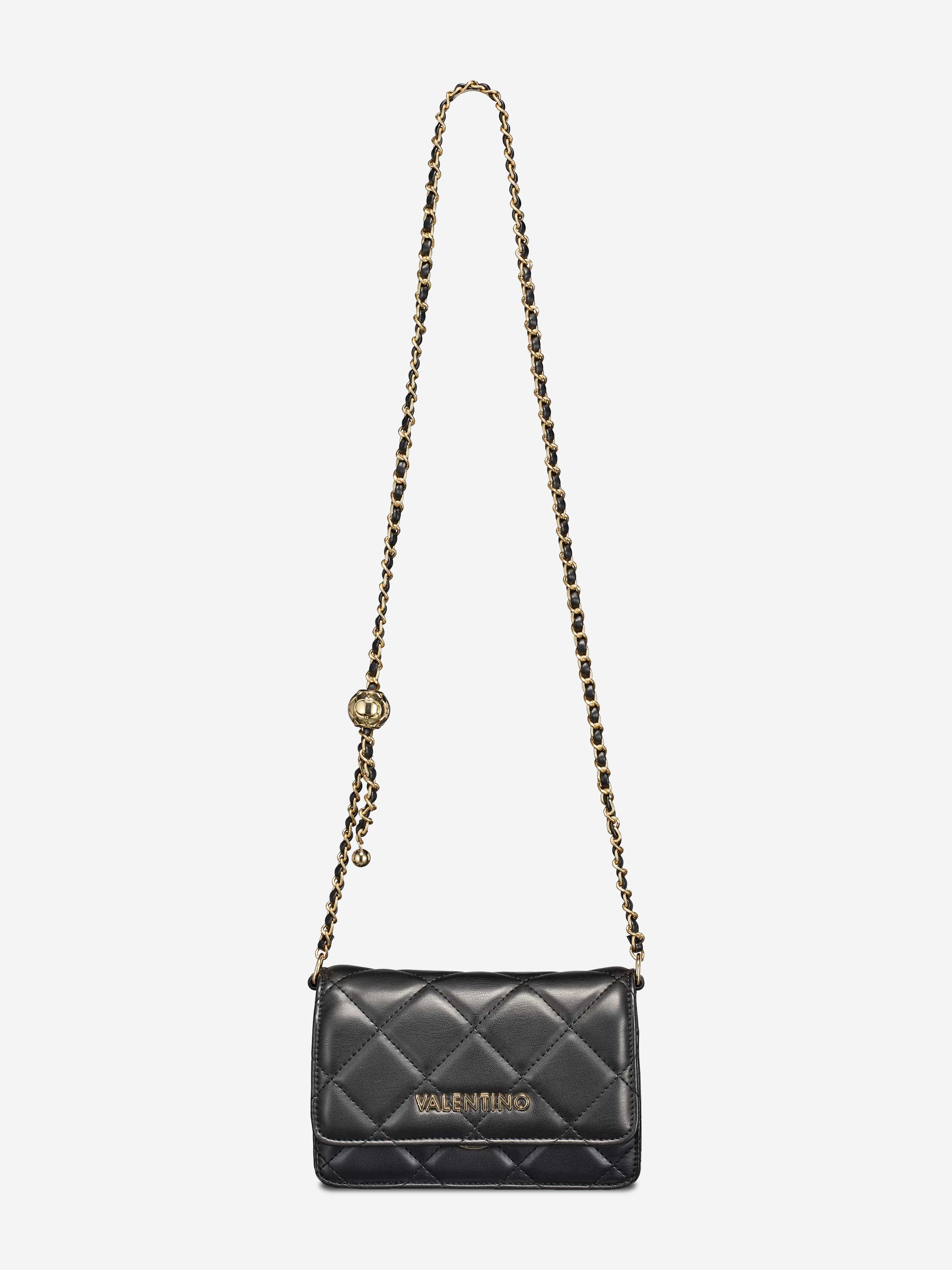 Girls Ocarina Flap Bag in Black (19cm)