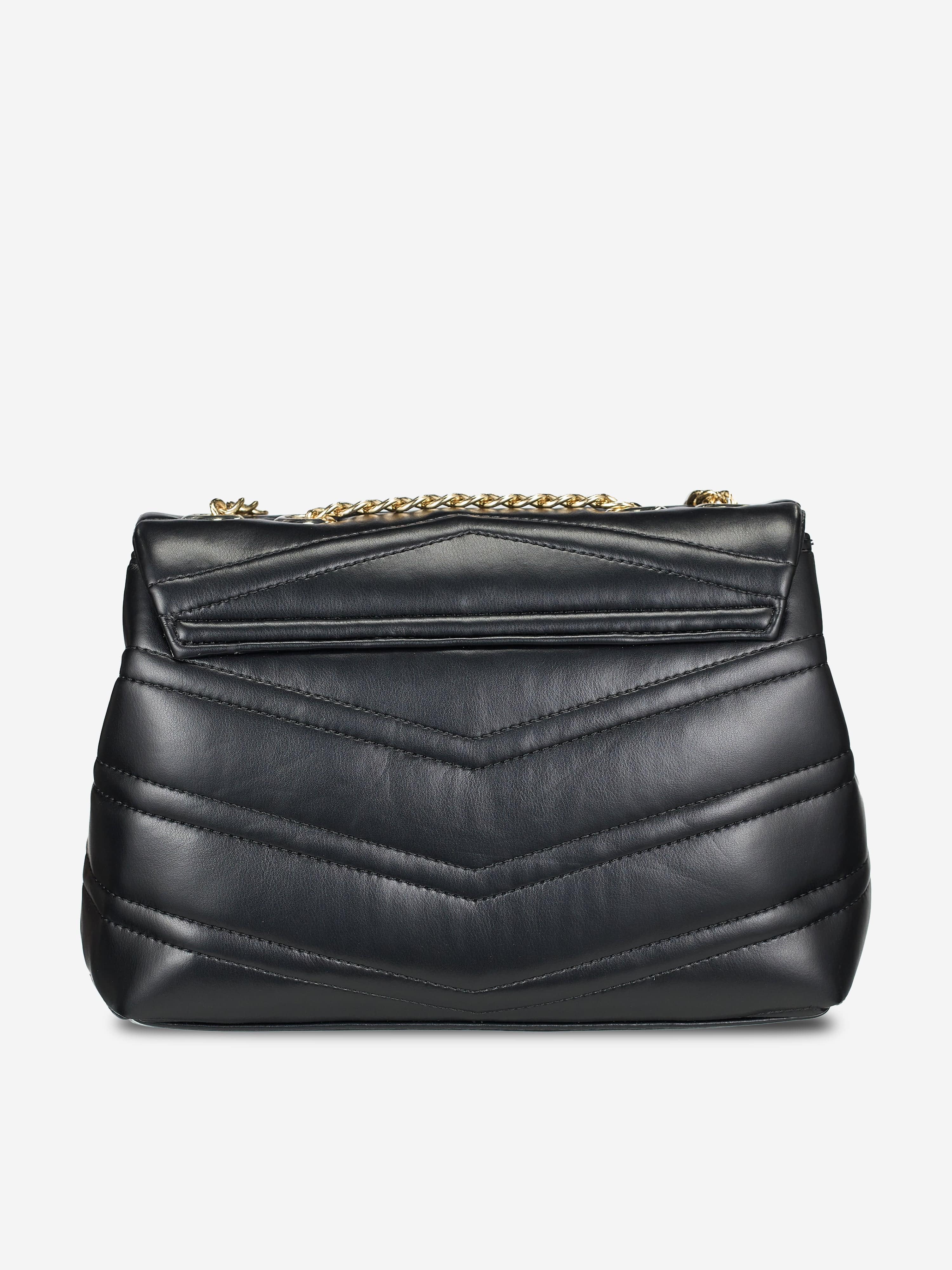 Girls Privilege Flap Bag in Black (23cm)