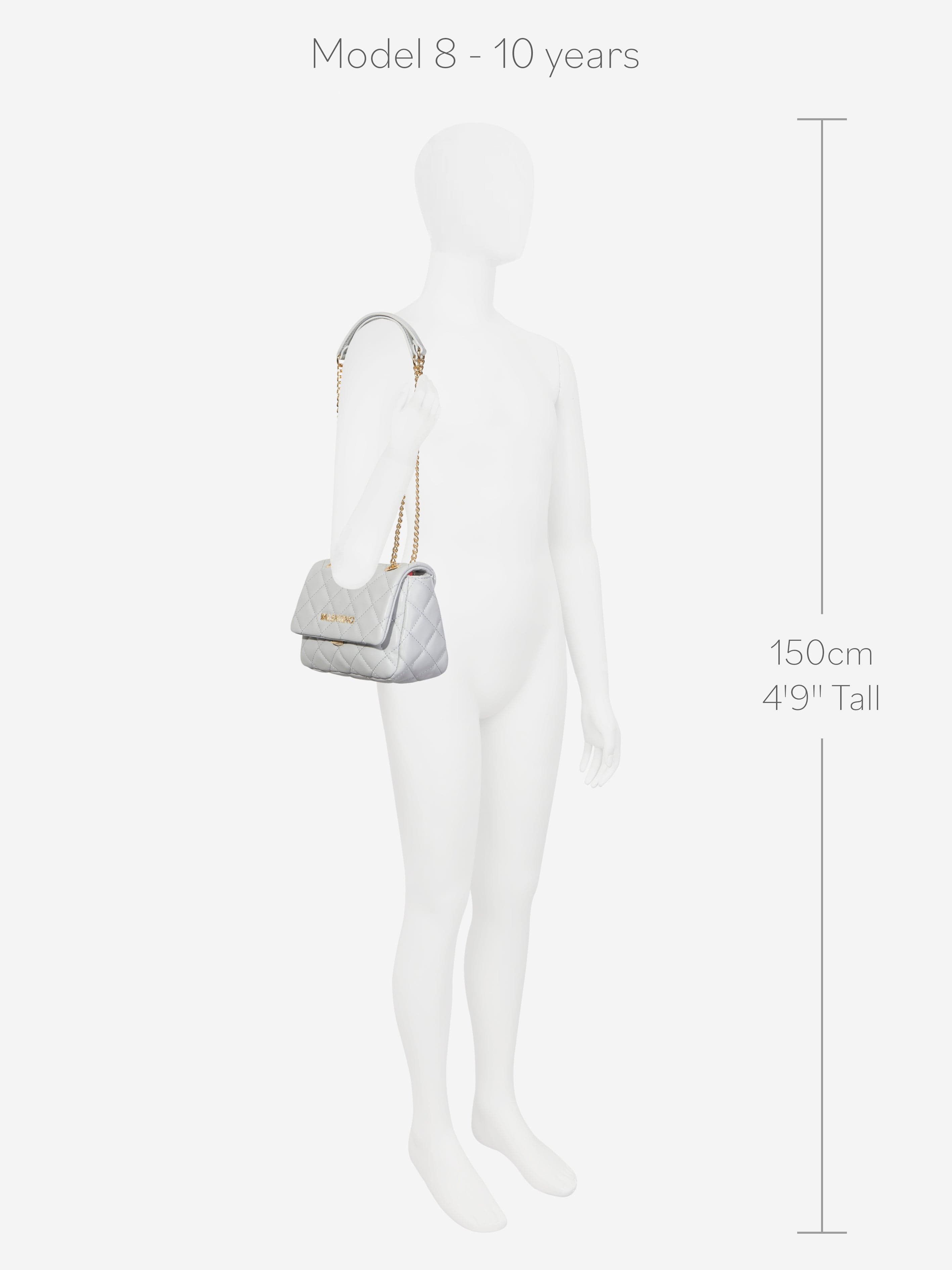 Valentino Girls Ocarina Flap Bag in White (18.5cm)