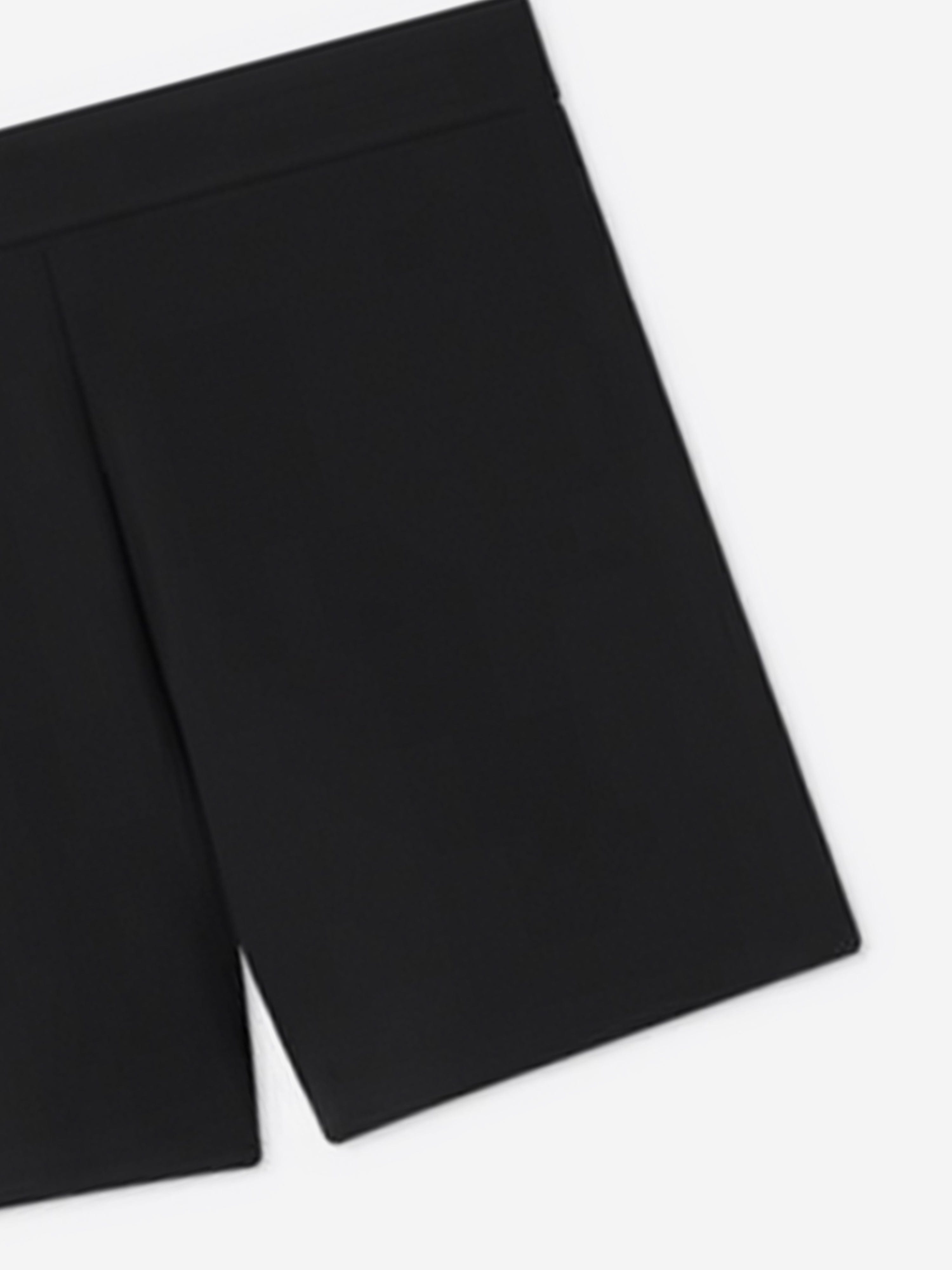 Versace Girls Stretch Cady Shorts in Black