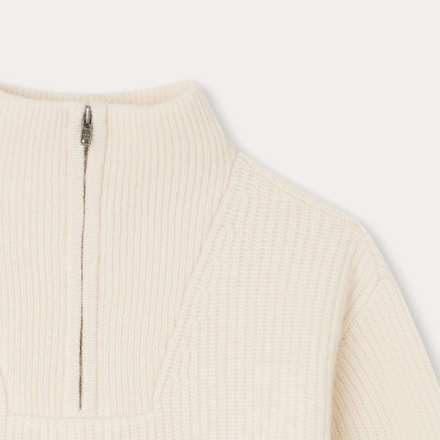 Boys & Girls White Wool Sweater