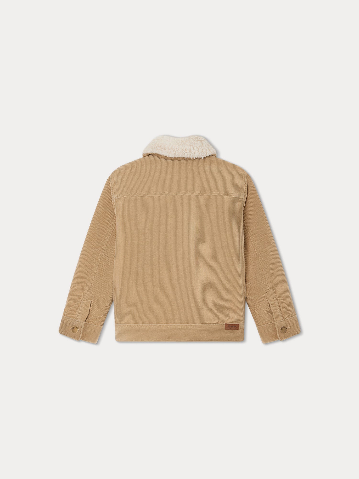 Boys Beige Corduroy Jacket