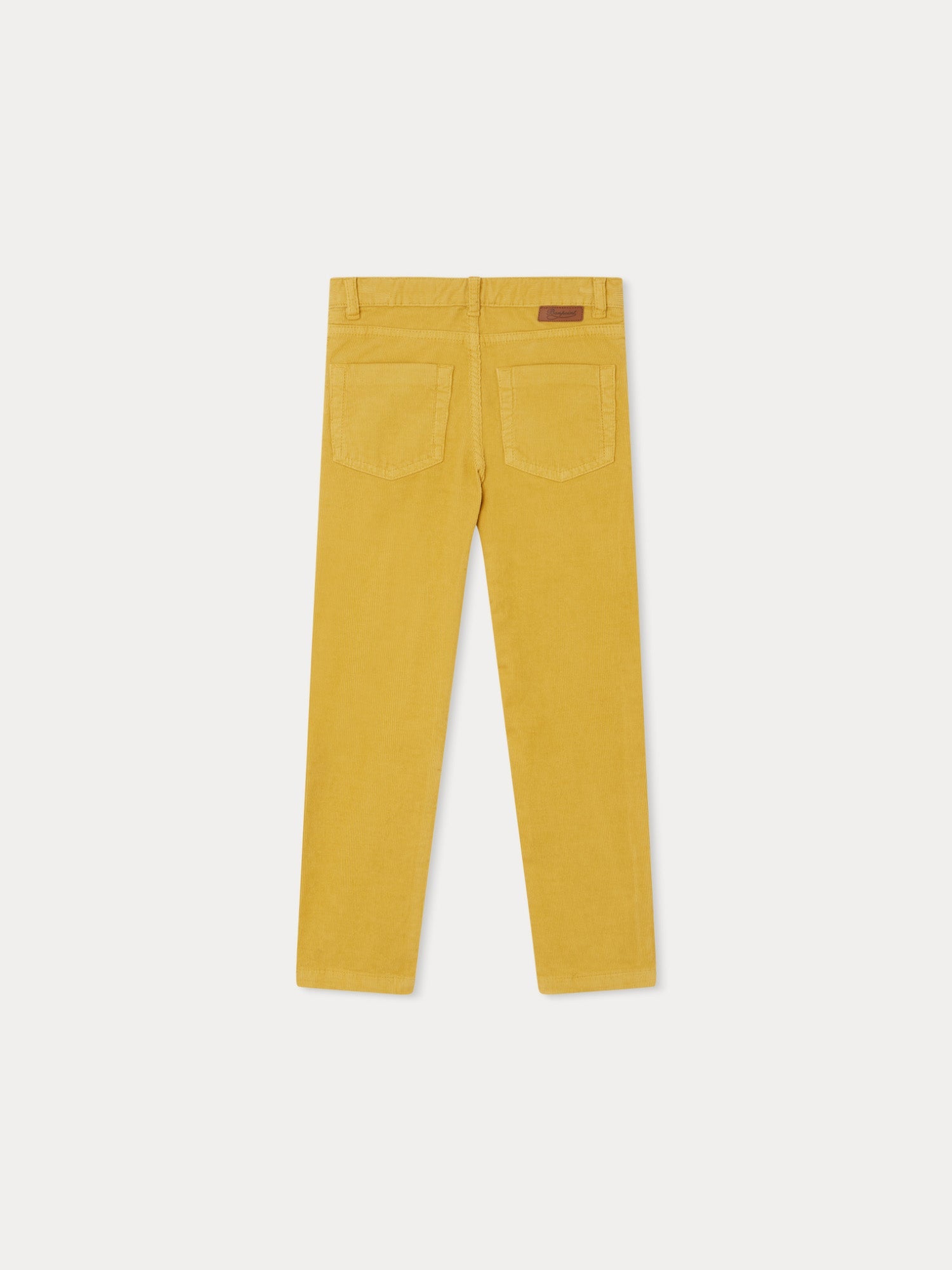 Boys & Girls Yellow Corduroy Trousers