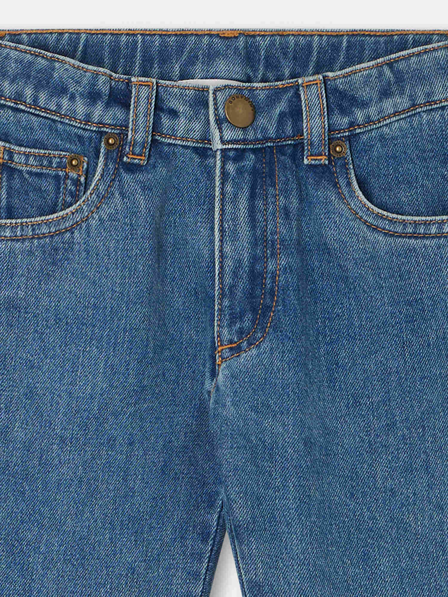 Boys & Girls Blue Denim Trousers