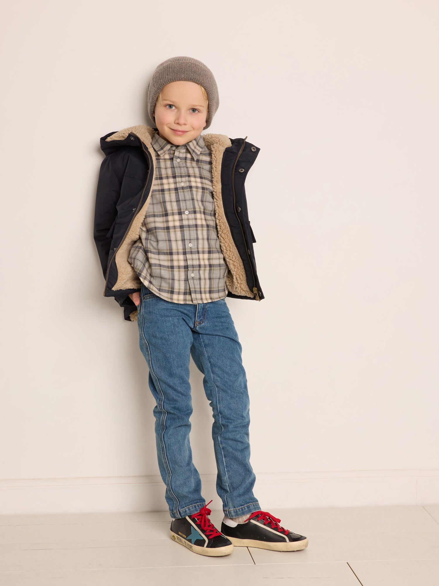 Boys & Girls Blue Denim Trousers