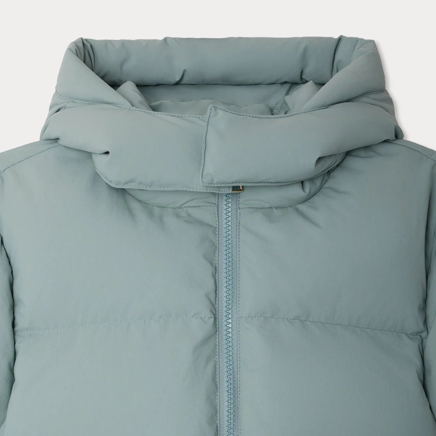 Girls Green Padded Down Jacket