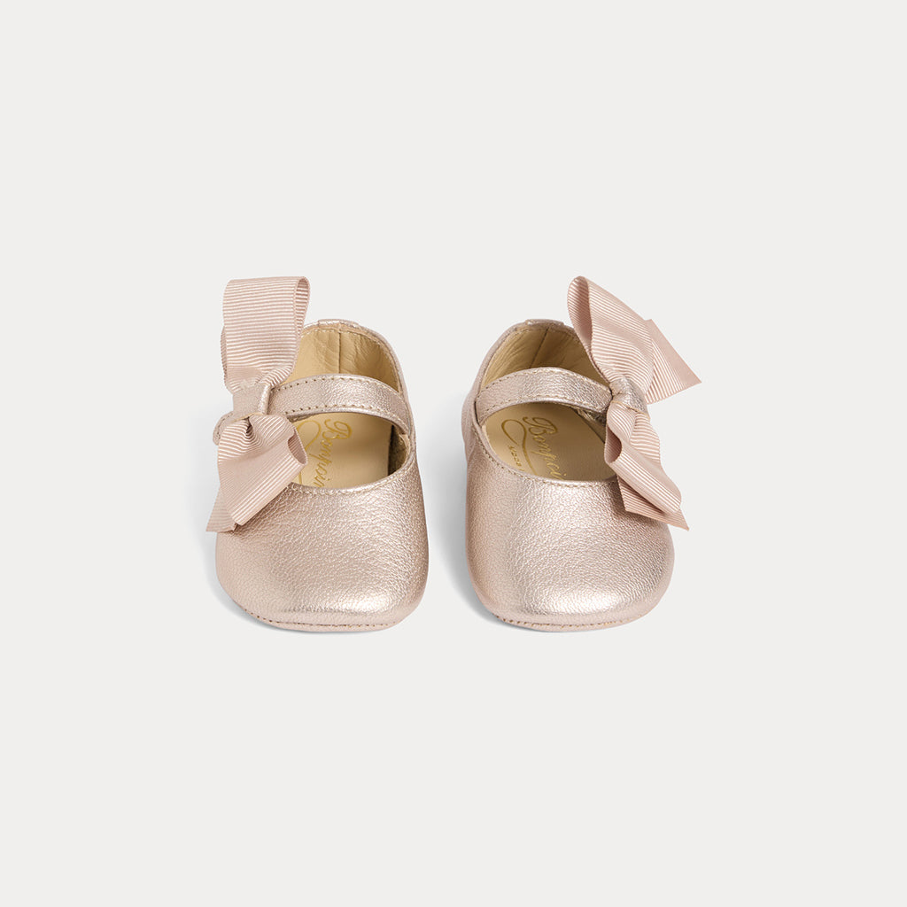 Baby Girls Pink Flat Shoes