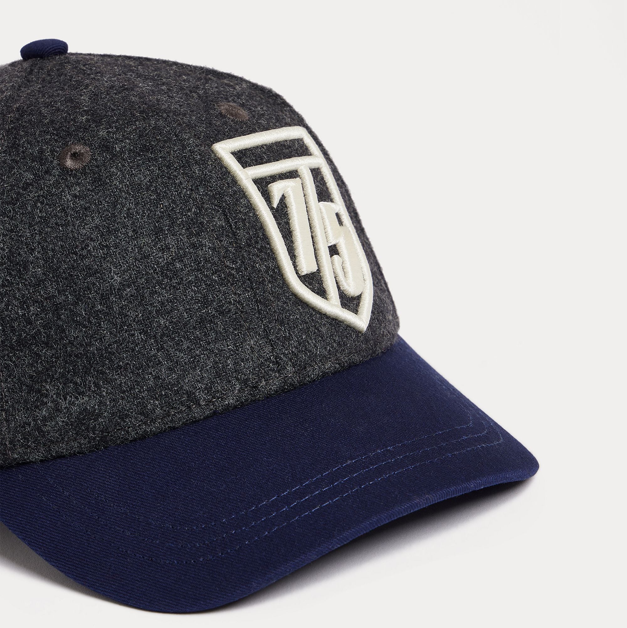 Boys Grey Cotton Cap