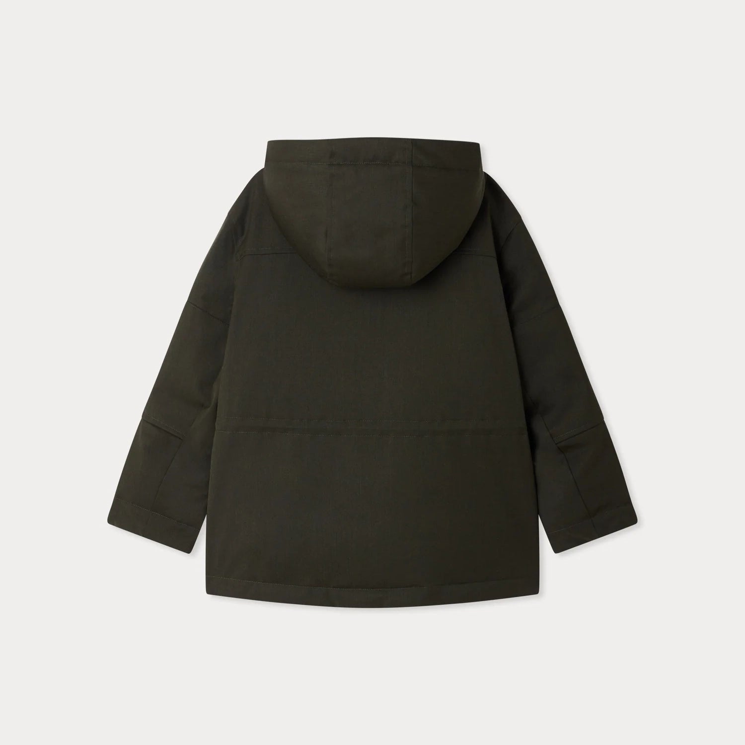 Boys Khaki Padded Down Coat