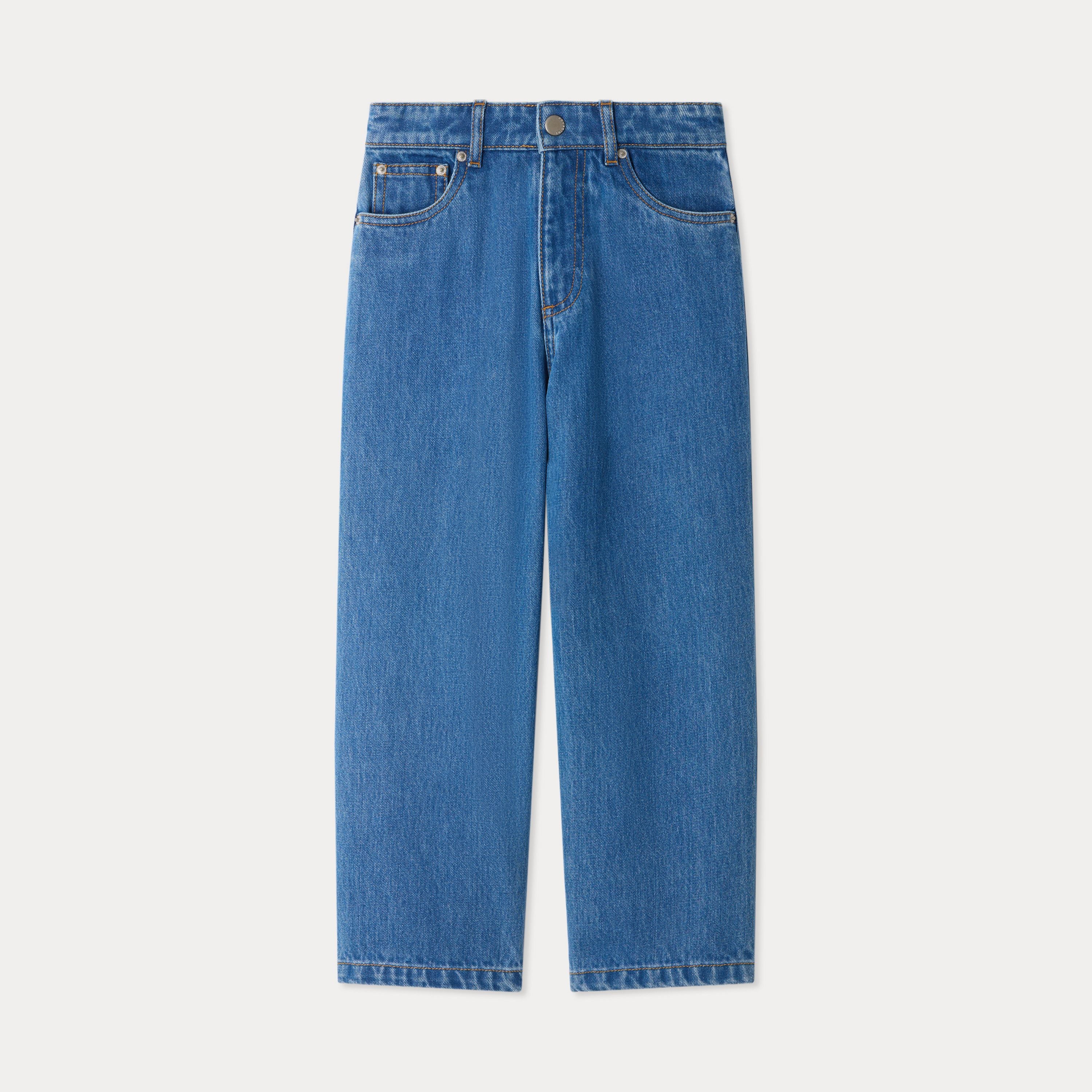 Boys Blue Denim Trousers