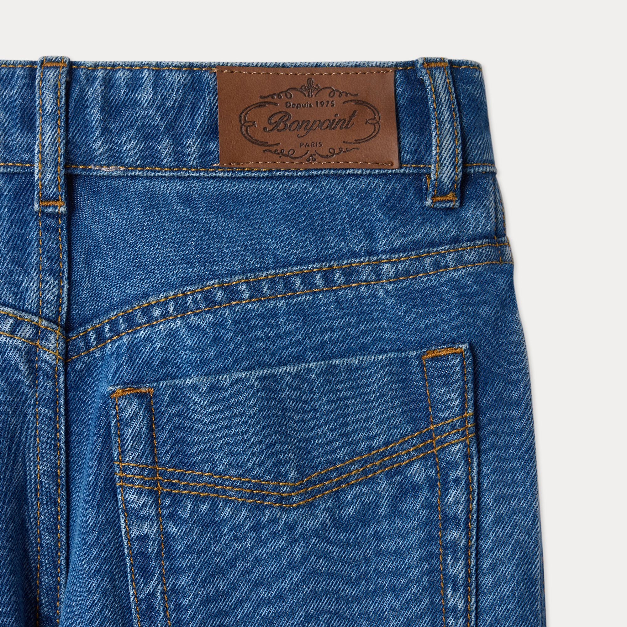 Boys Blue Denim Trousers