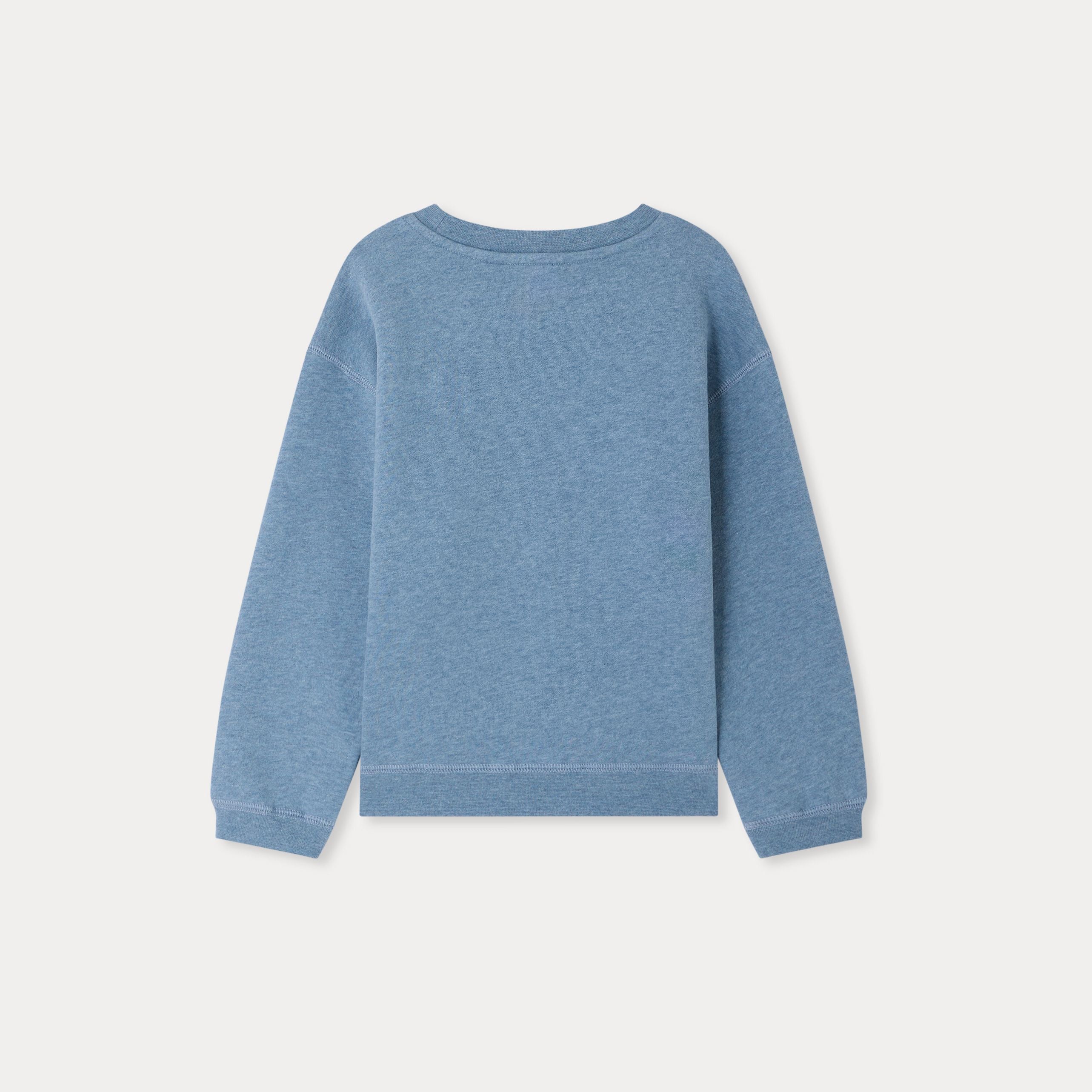 Boys Blue Cotton Sweatshirt