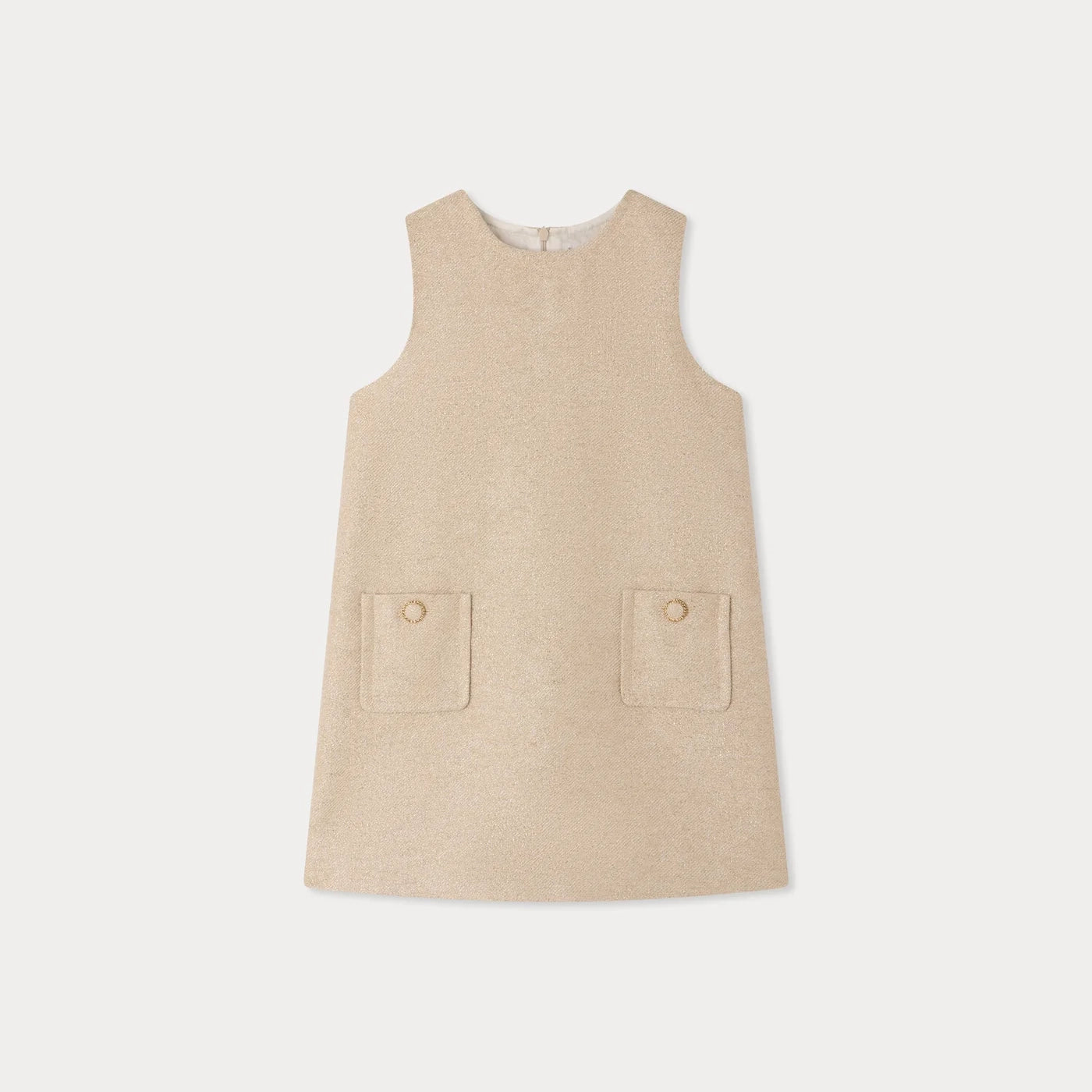 Girls Beige Dress