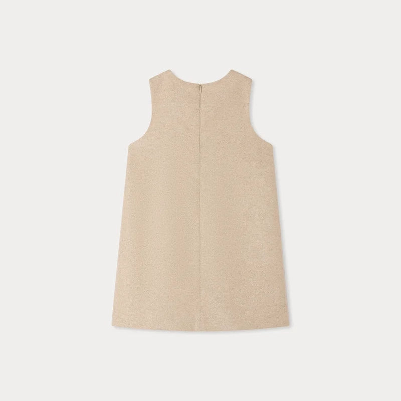 Girls Beige Dress