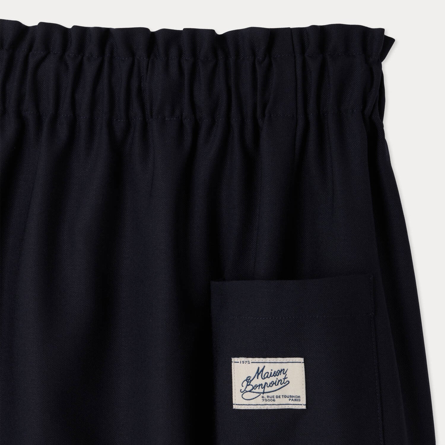 Women Navy Wool Skirt