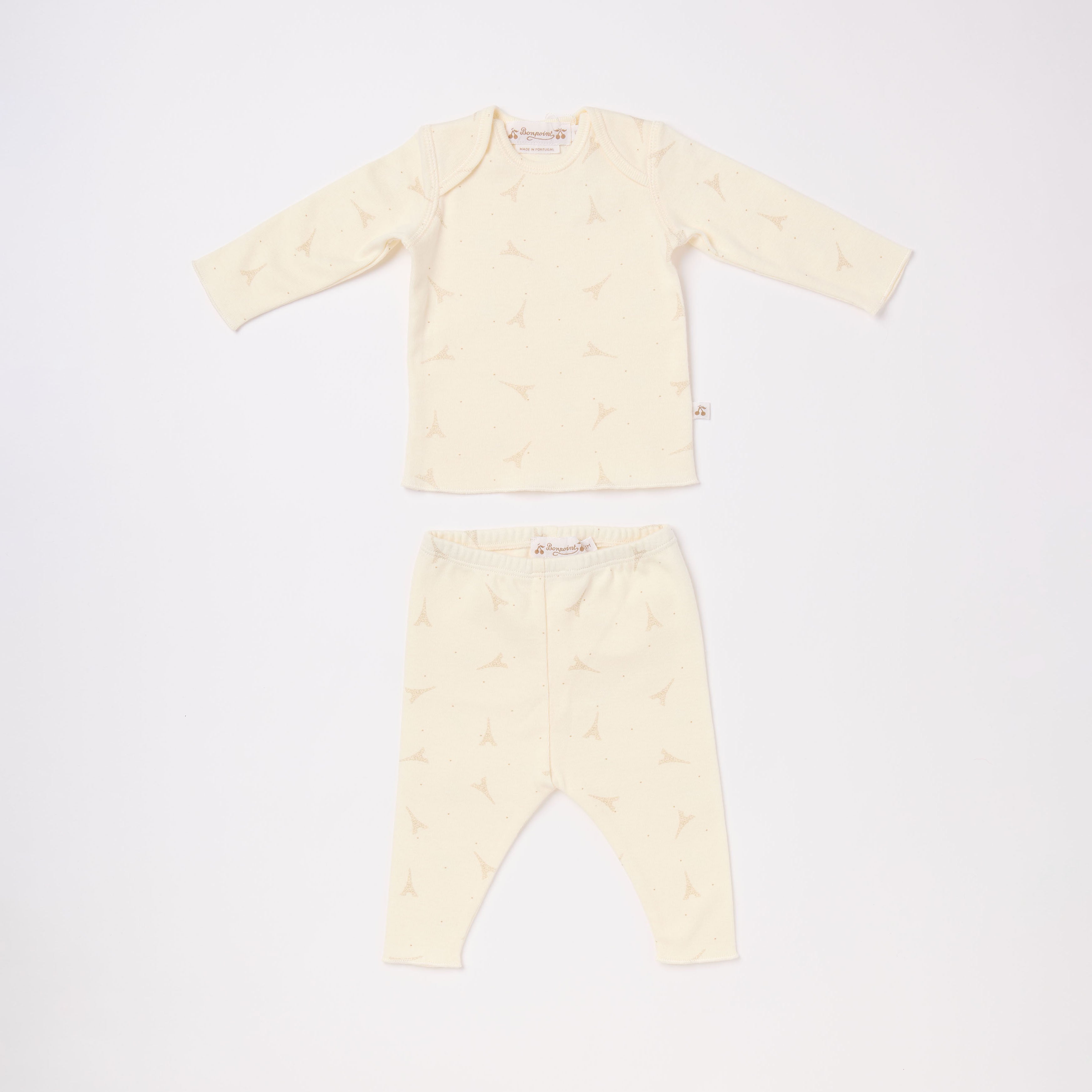 Baby Boys & Girls Ivory Cotton Set