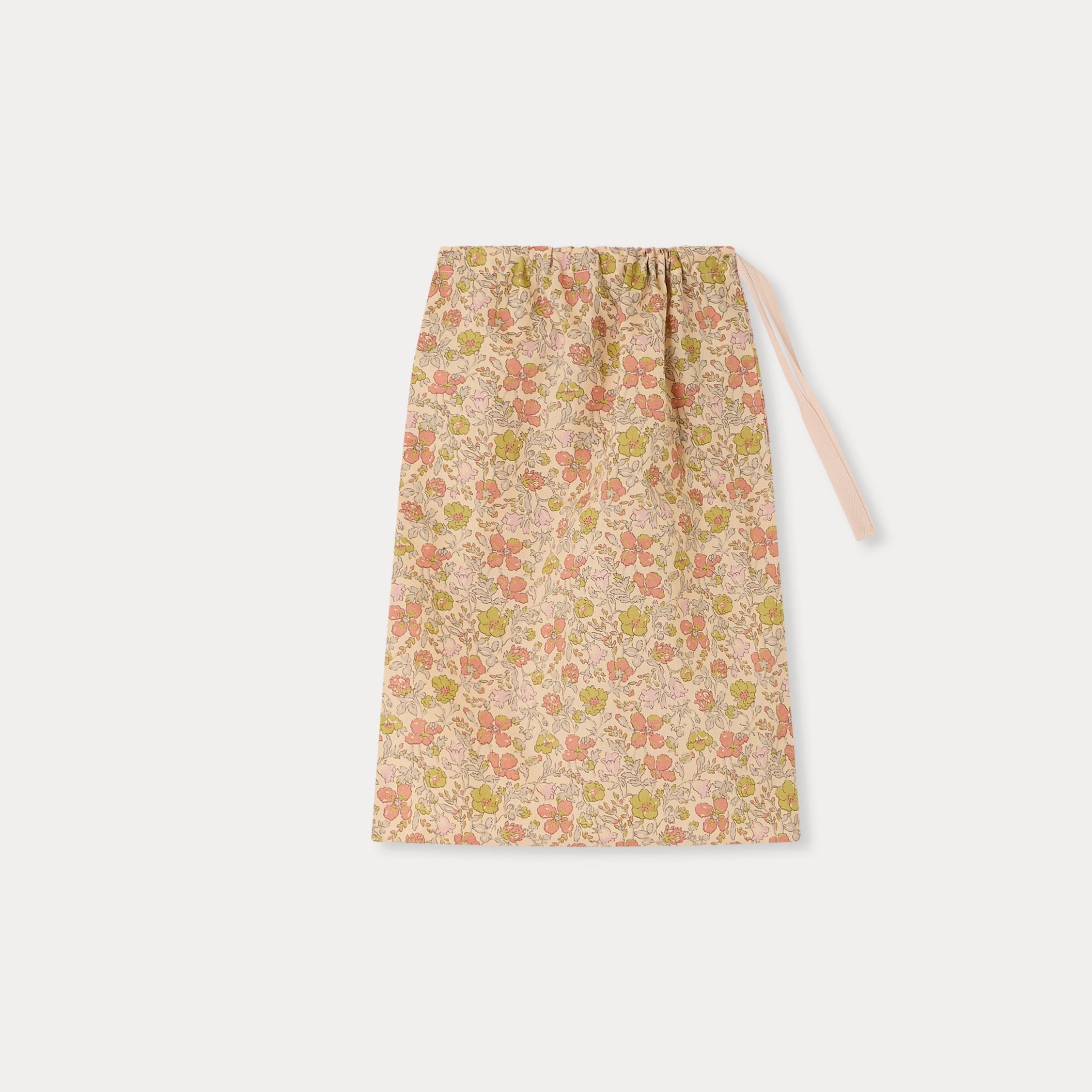 Baby Girls Pink Floral Cotton Nightwear Set