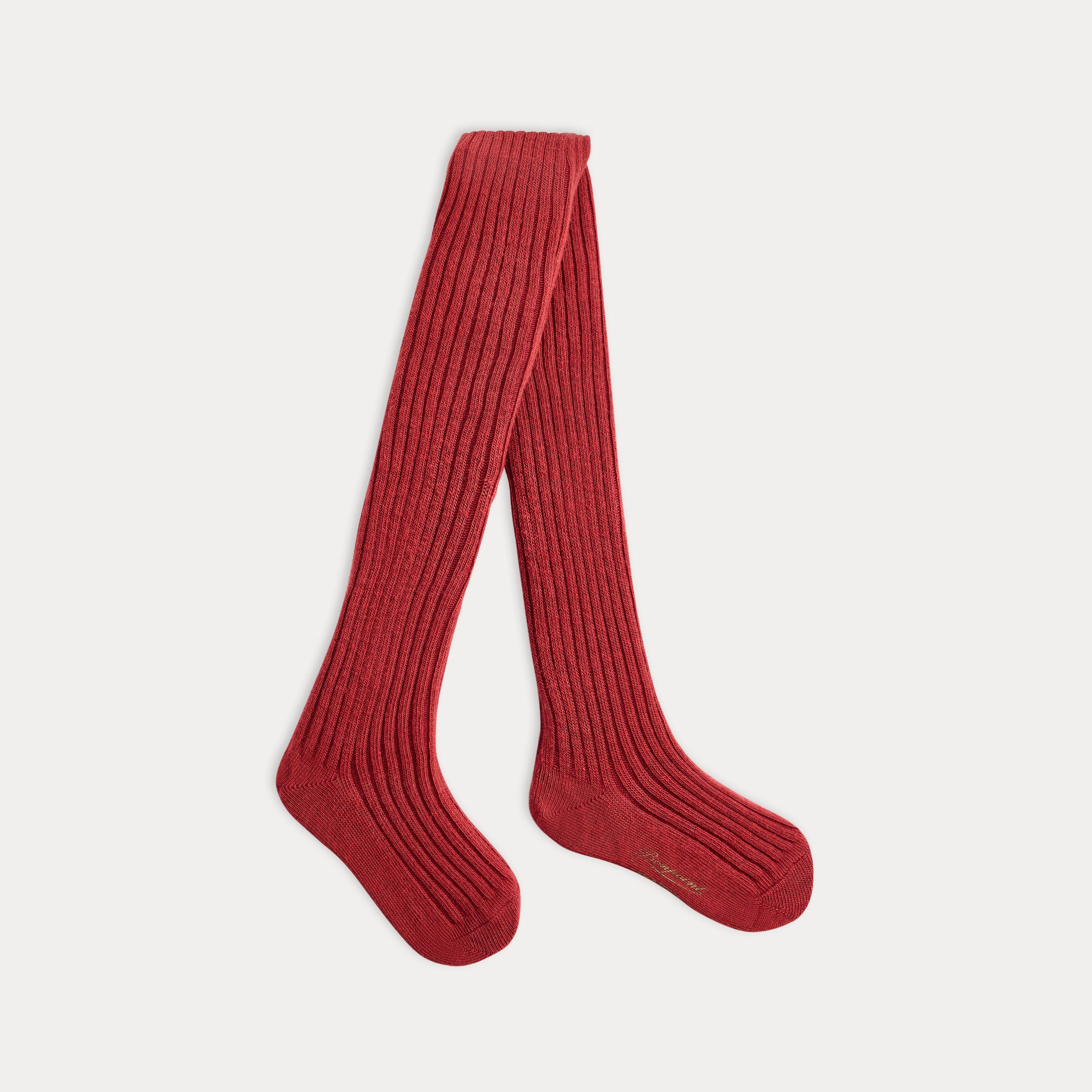 Baby Girls Raspberry Cotton Tights