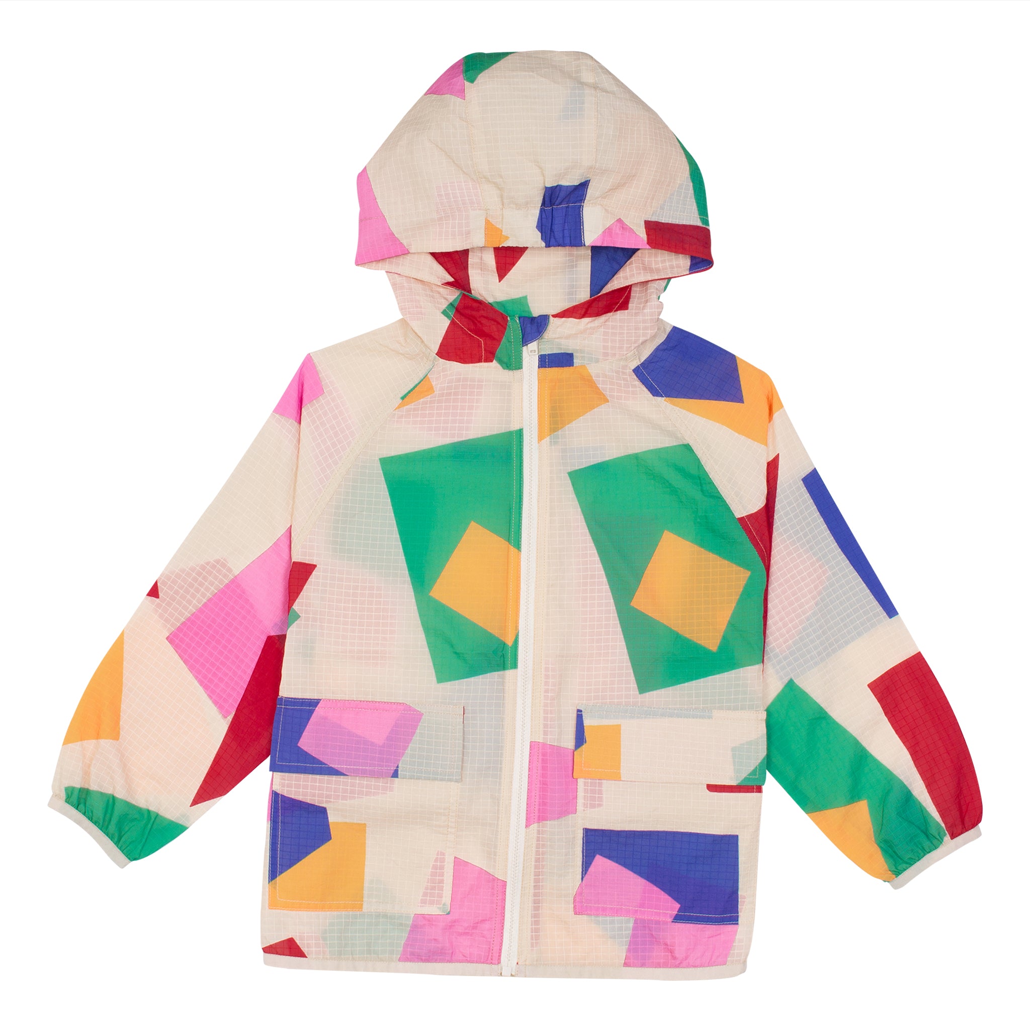 Boys & Girls Multicolor Zip-Up Jacket