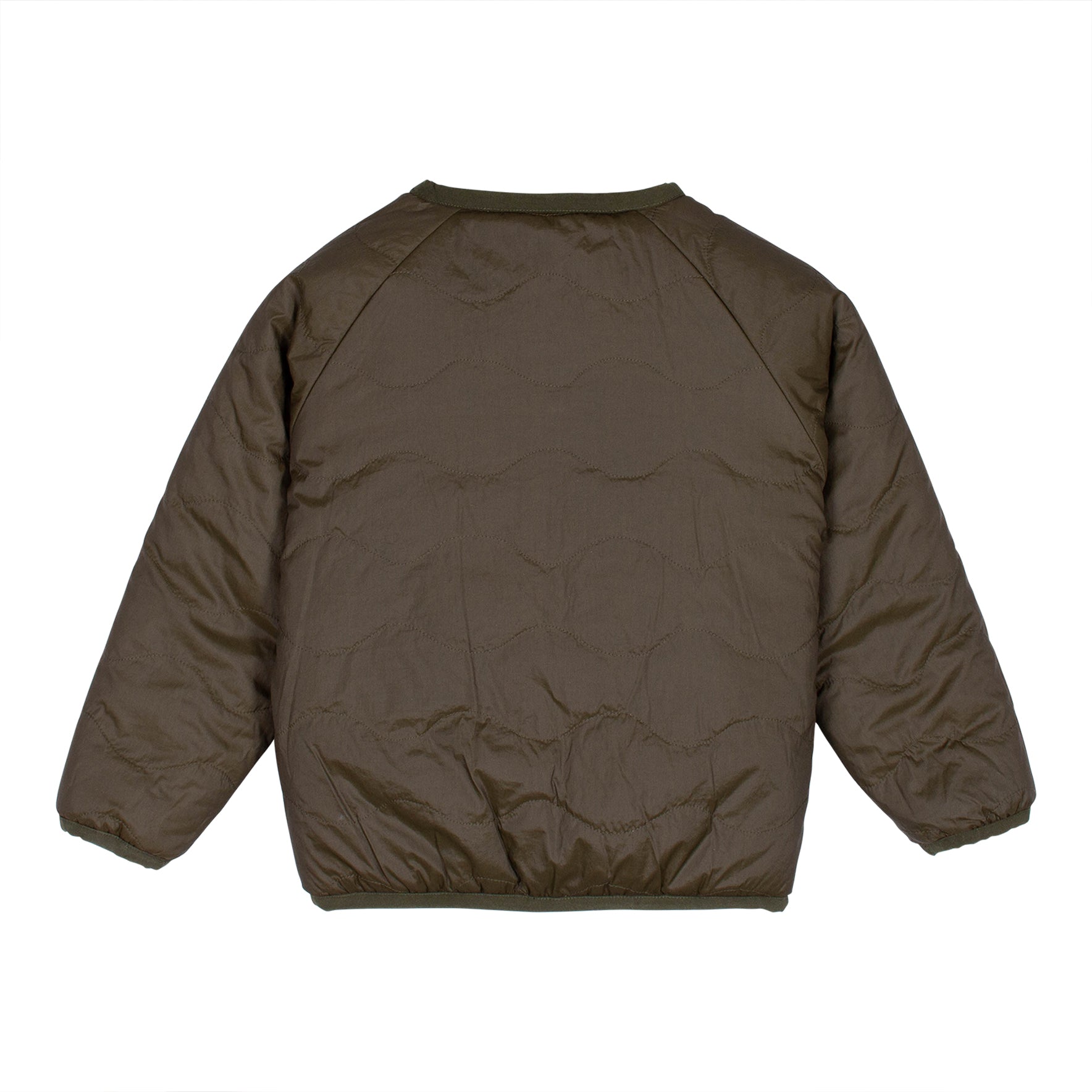 Boys & Girls Khaki Reversible Padded Jacket