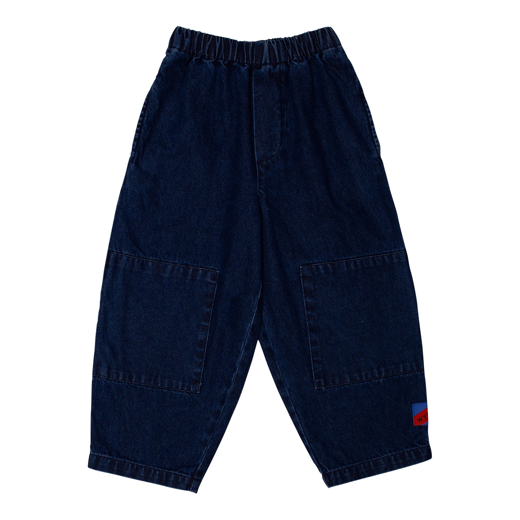 Boys & Girls Dark Blue Denim Trousers