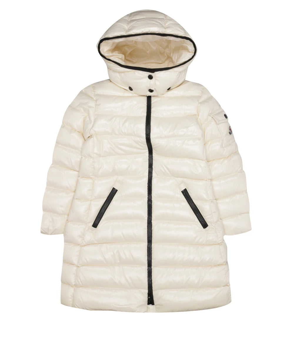 Girls Beige "MOKA" Padded Down Coat