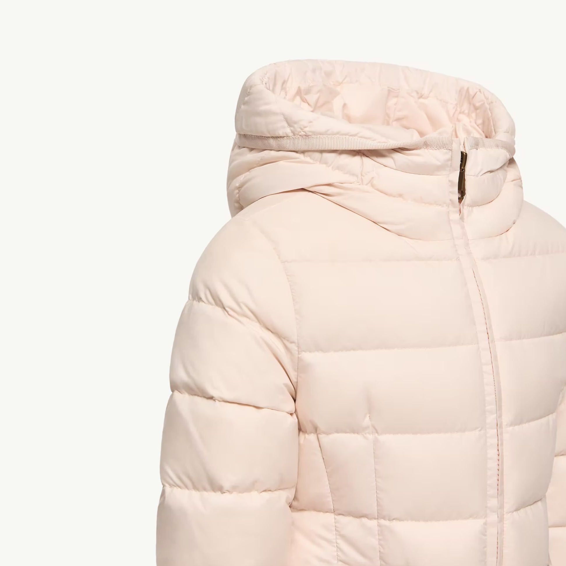 Girls Light Pink "AVOCE" Padded Down Jacket