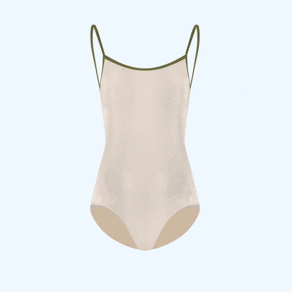 Girls Milk "Daniela/V-Buttermilk/V-Safari" Ballet Onesies