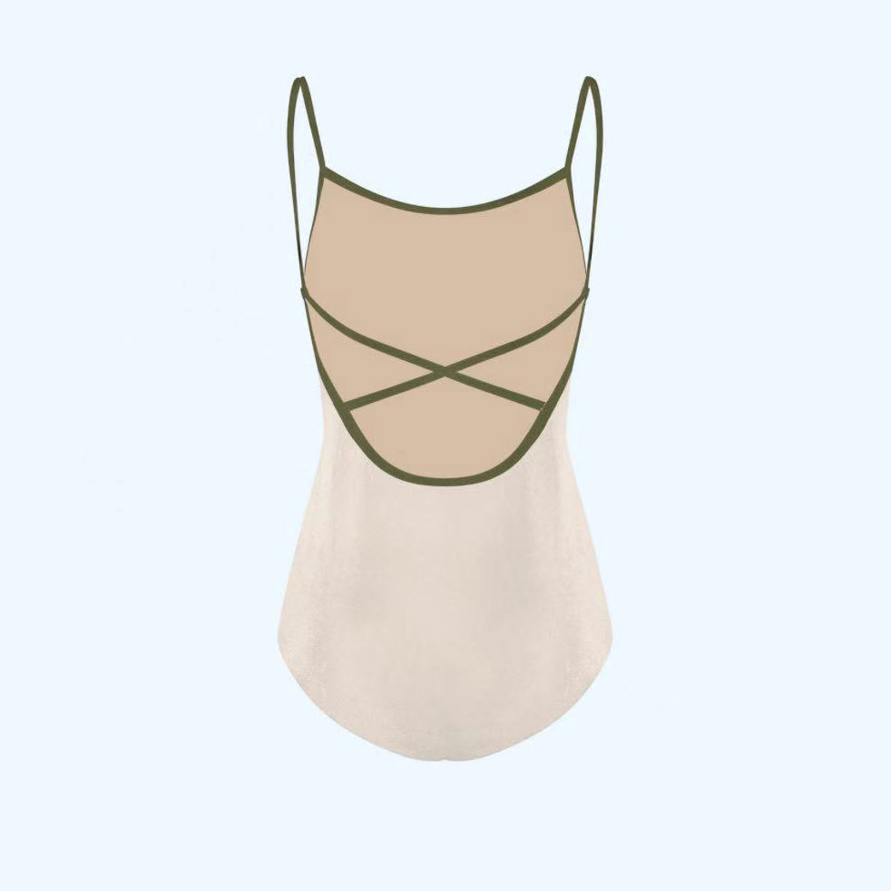 Girls Milk "Daniela/V-Buttermilk/V-Safari" Ballet Onesies