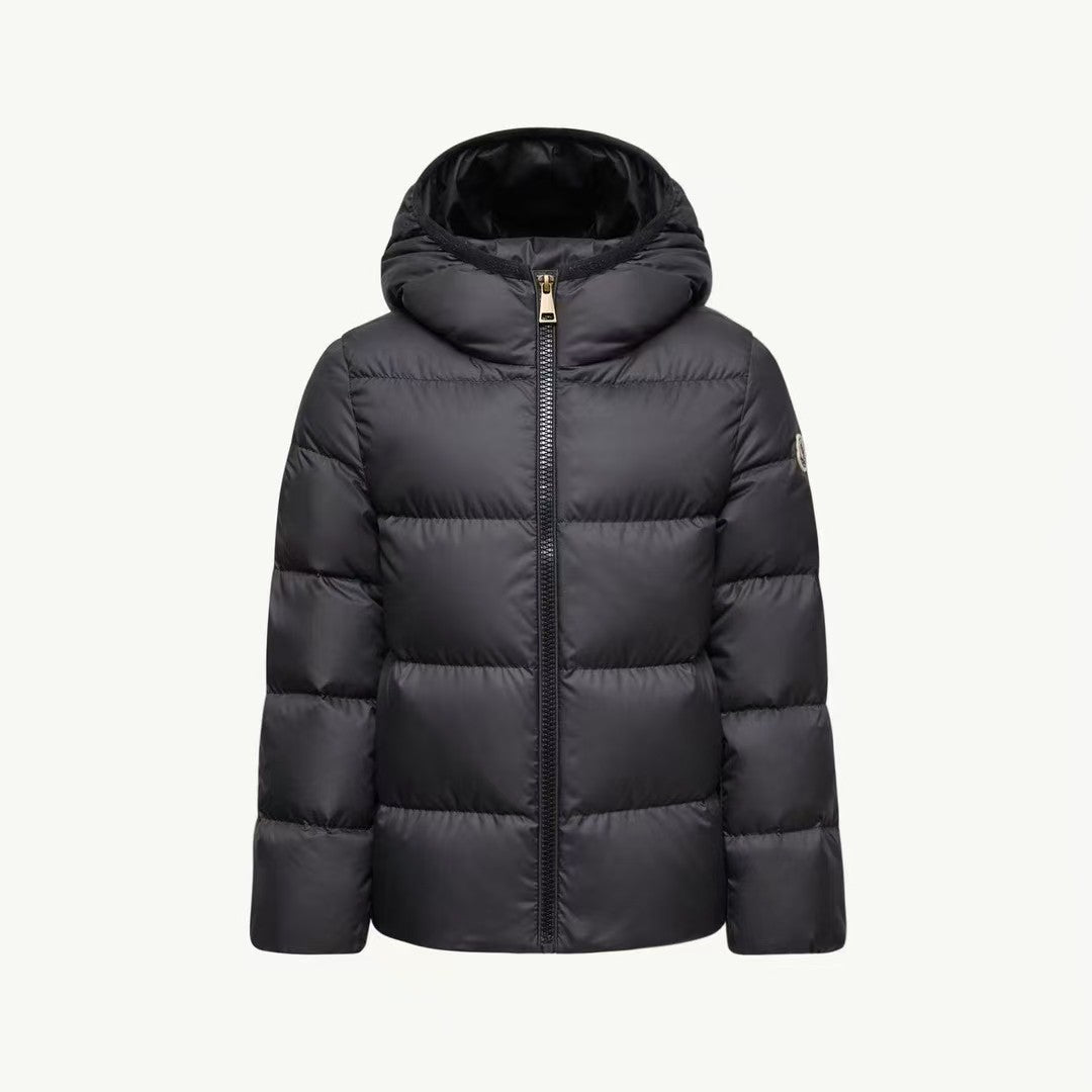Girls Black "BEULAH" Padded Down Coat