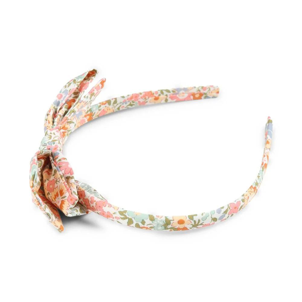 Girls Pink Floral Headband
