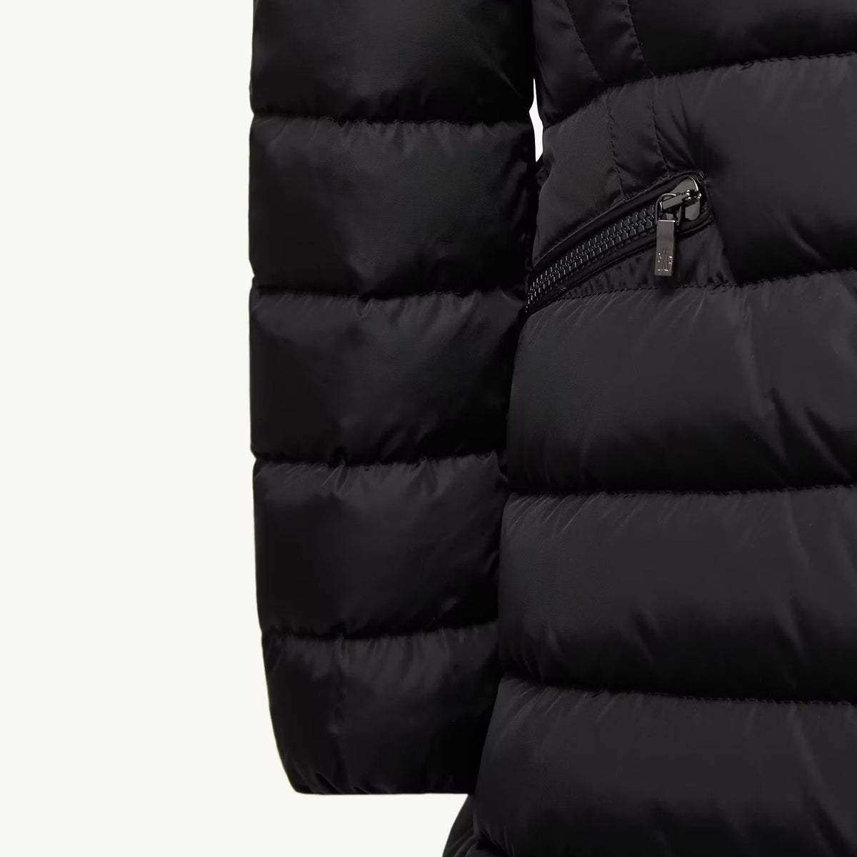 Girls Black "CHARPAL" Padded Down Coat