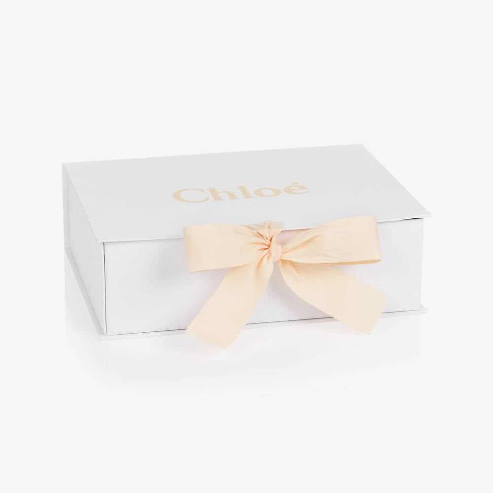 Baby Girls White Cotton Babysuit Gift Set(3 Pack)