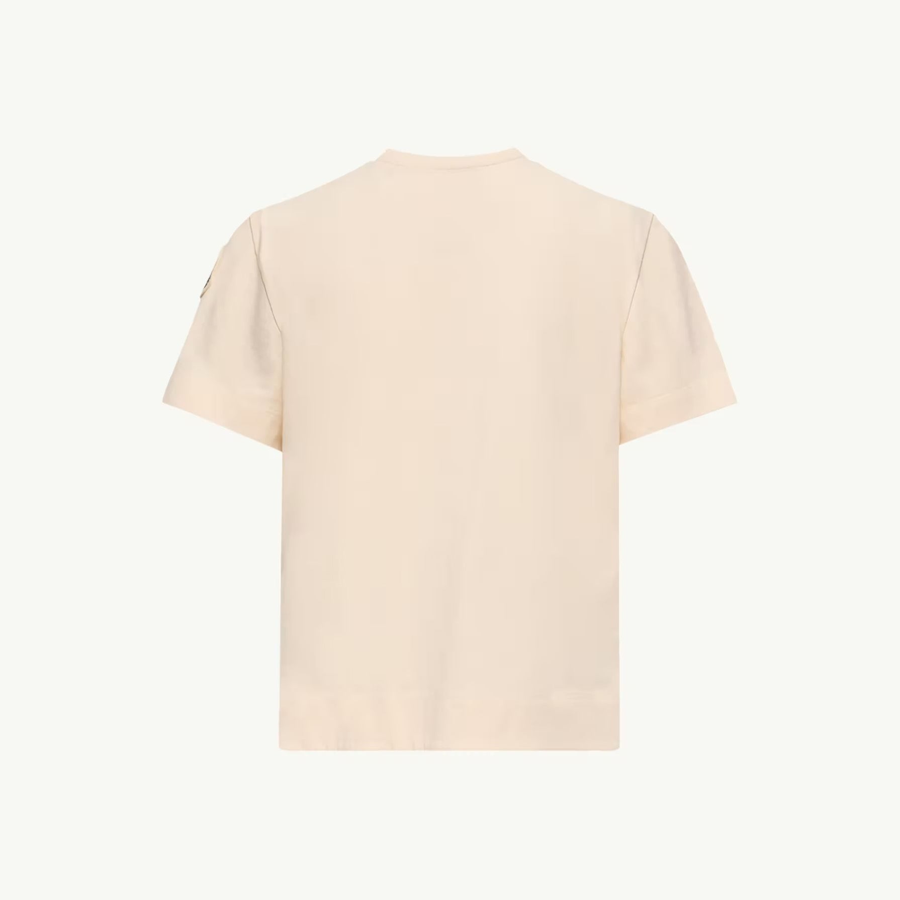 T-shirt en coton blanc brodé pour fille