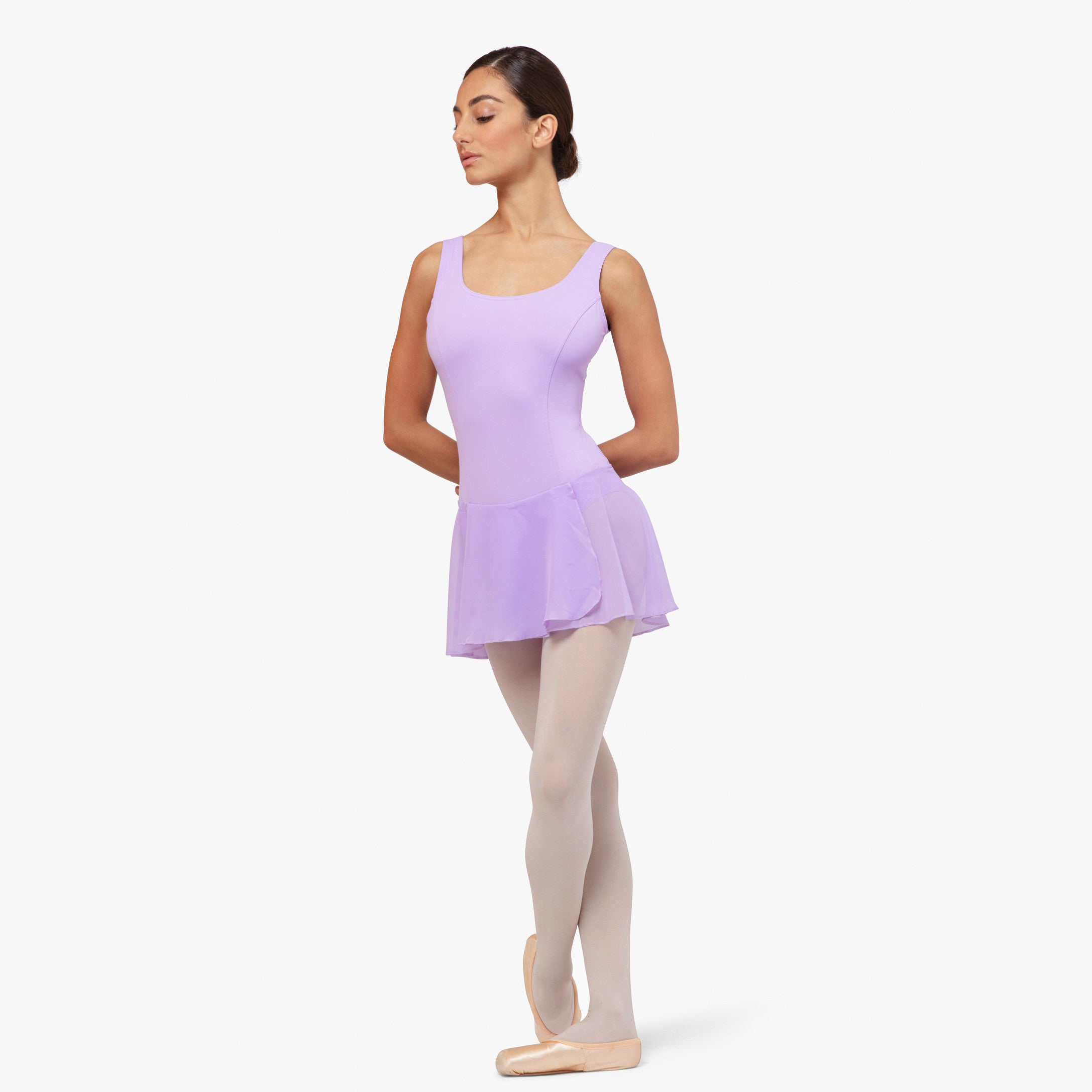 Girls Lilac Ballet Onesies