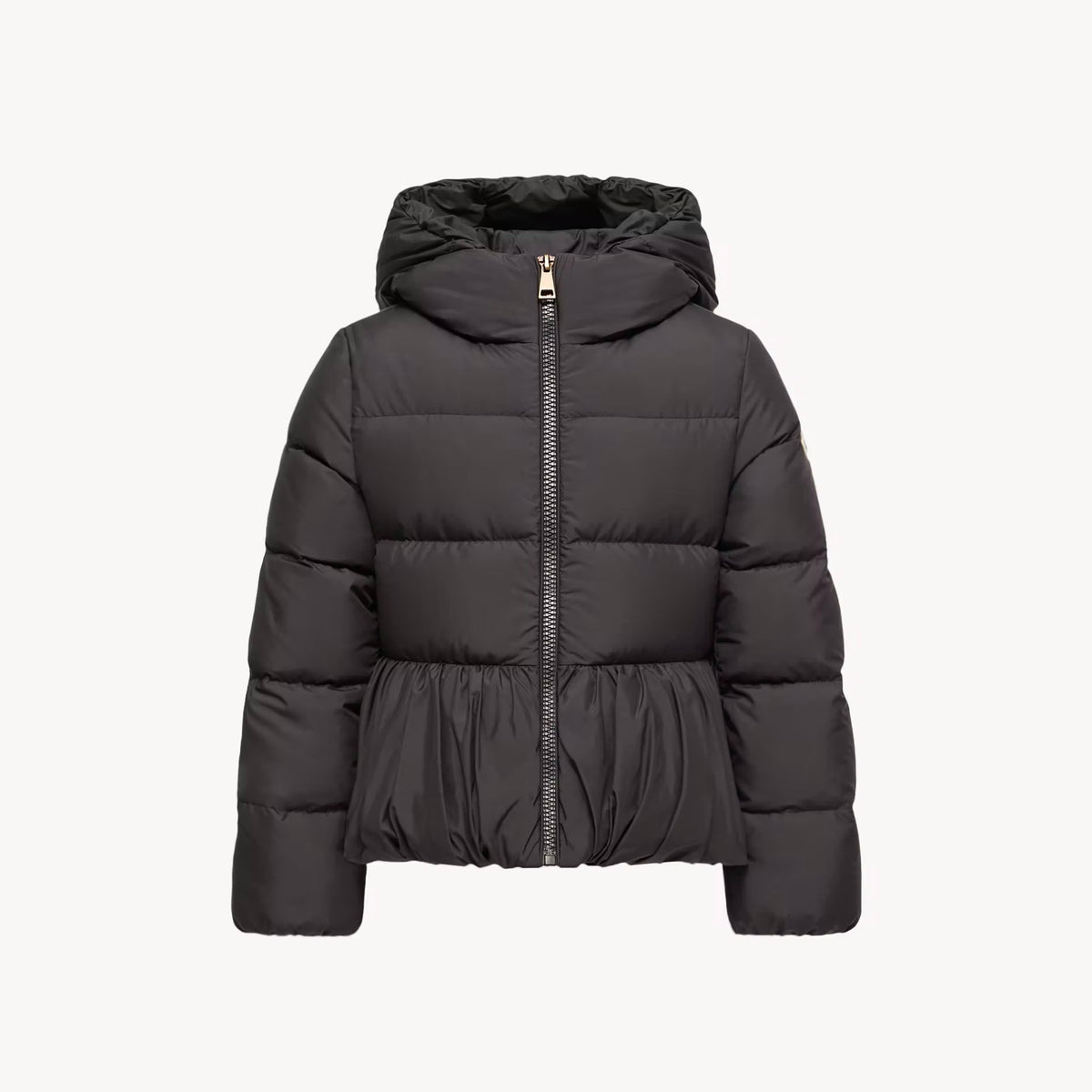 Girls Black "ELIZAVETA" Padded Down Jacket